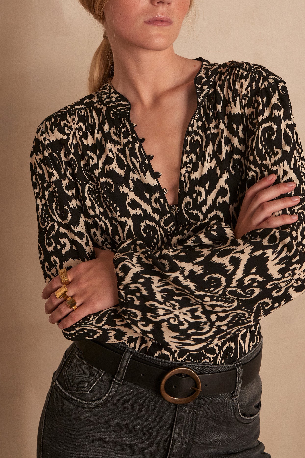 Blouse TIMA Faume - seconde main