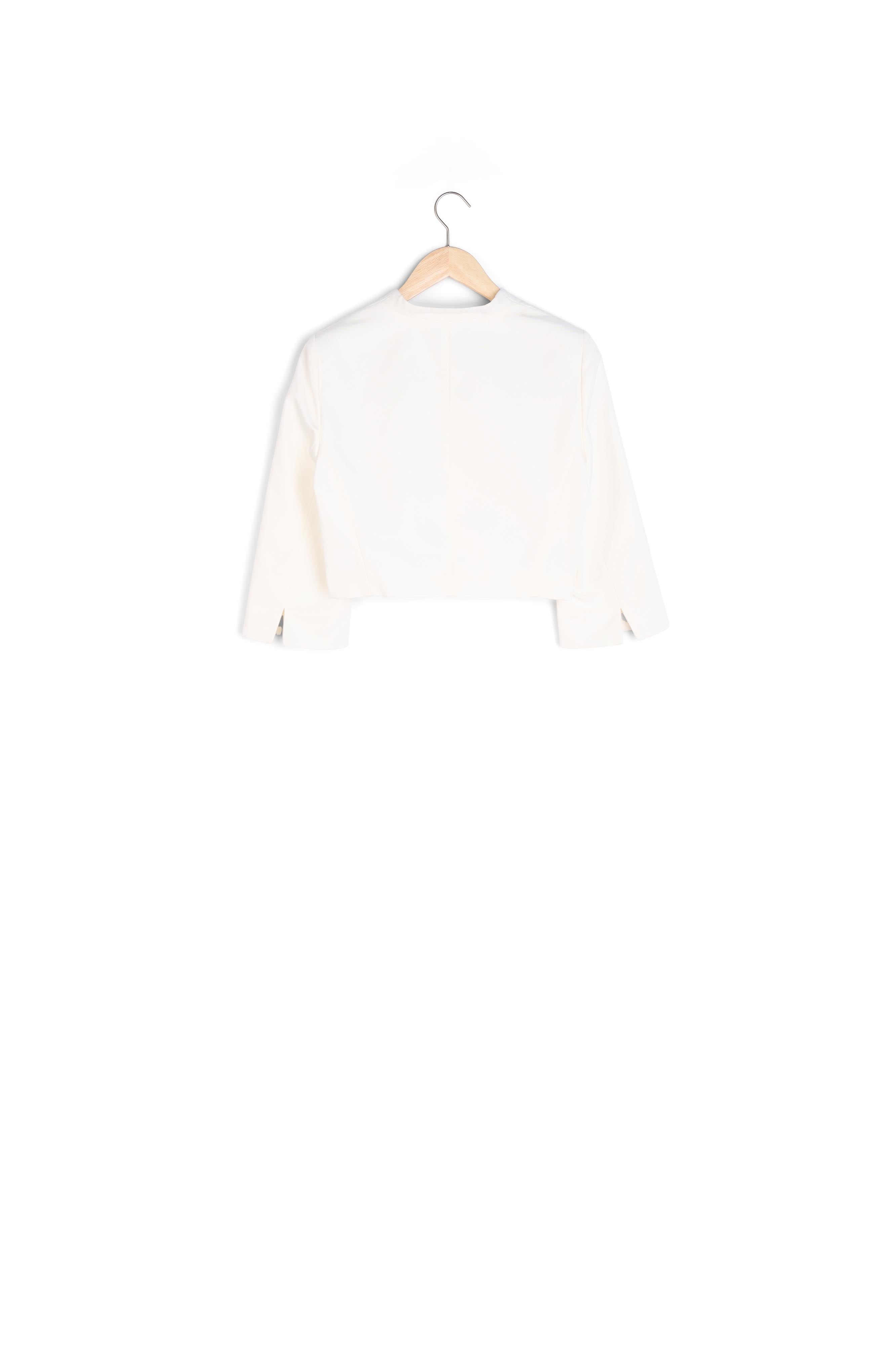 Boléro écru ottoman Coralie Faume - seconde main