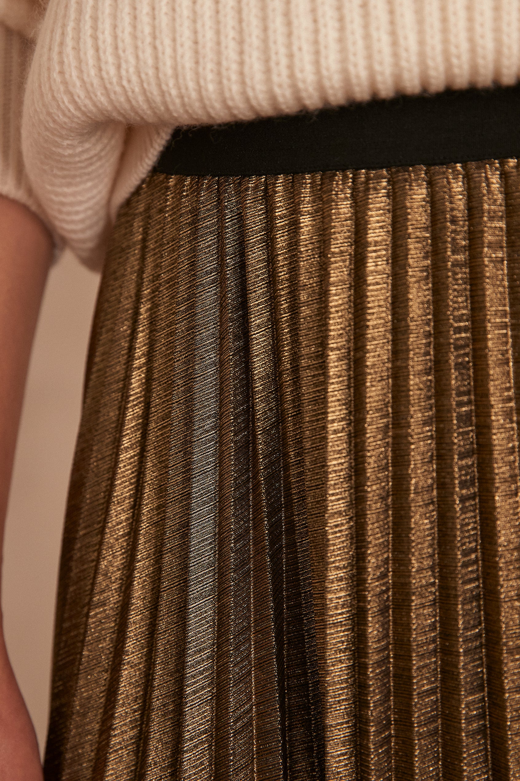 Jupe plissée TOSCA Faume - seconde main