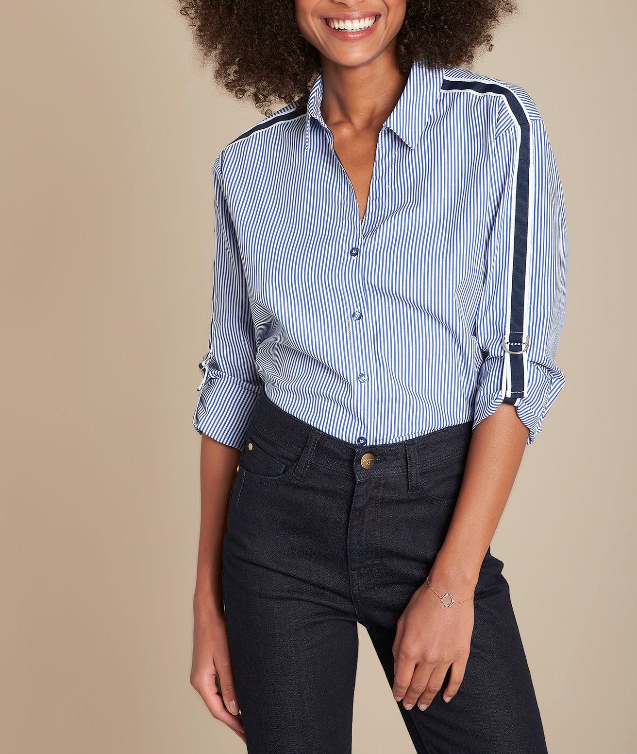 Chemise rayée Cathleen Faume - seconde main