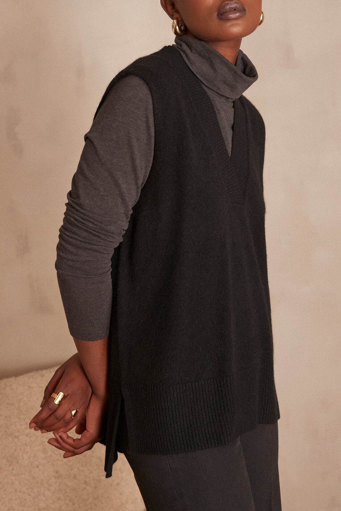 Pull sans manches ARISTIDE Faume - seconde main