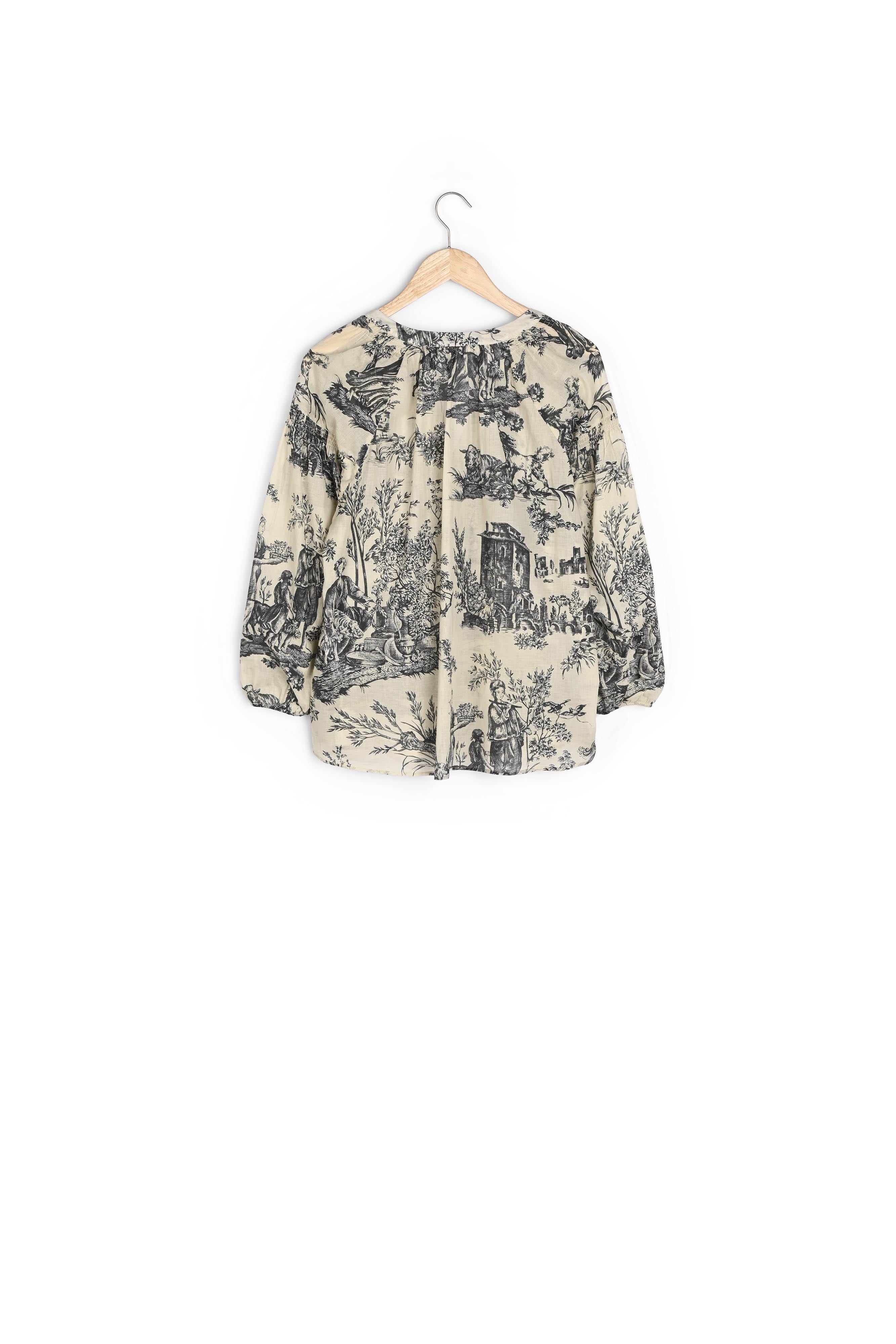 Blouse BRUNE Faume - seconde main