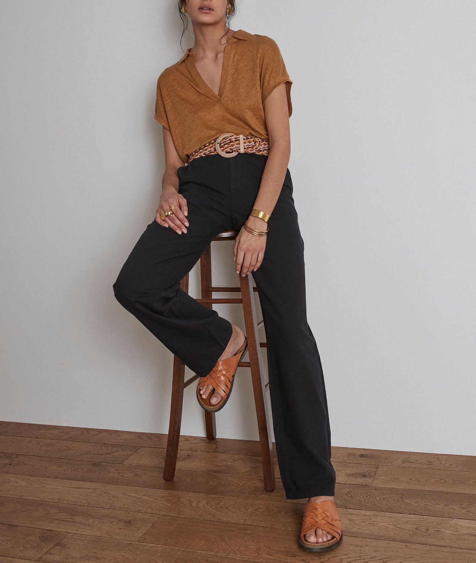 Pantalon large Leana Faume - seconde main