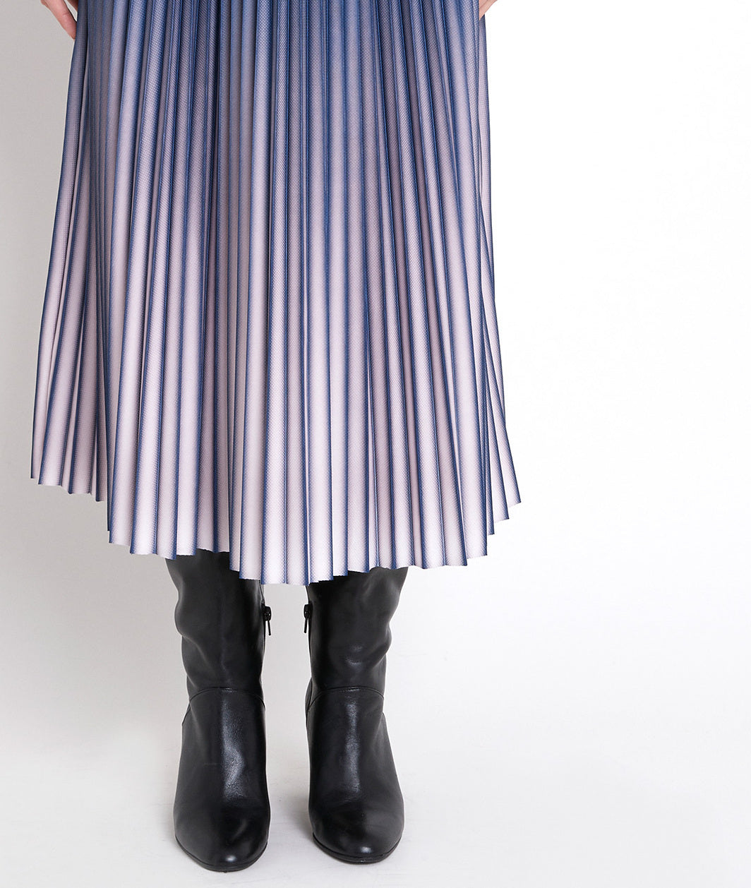 Jupe plissée tie and dye Elara Faume - seconde main