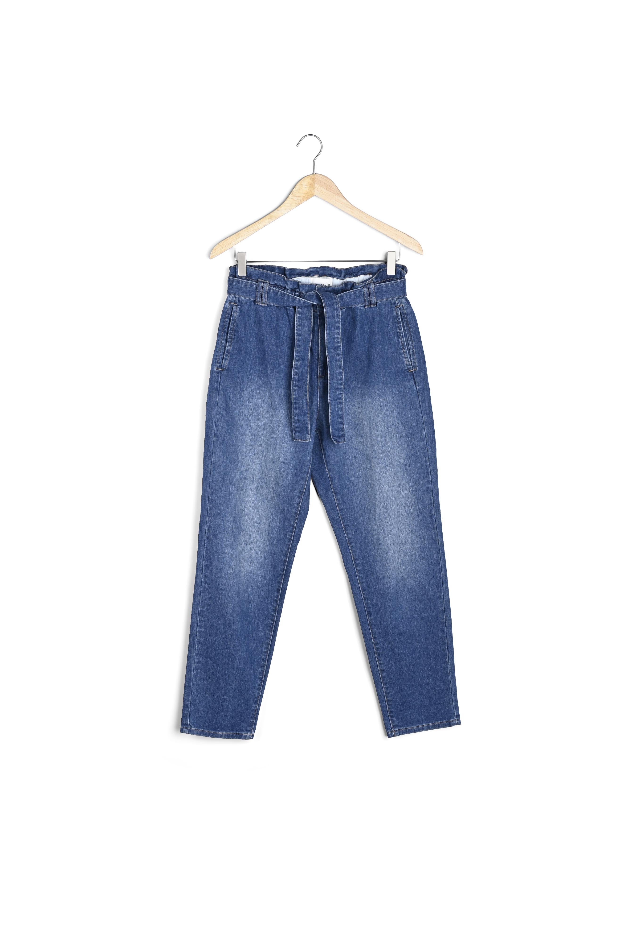 Jean paper bag Barbara Faume - seconde main