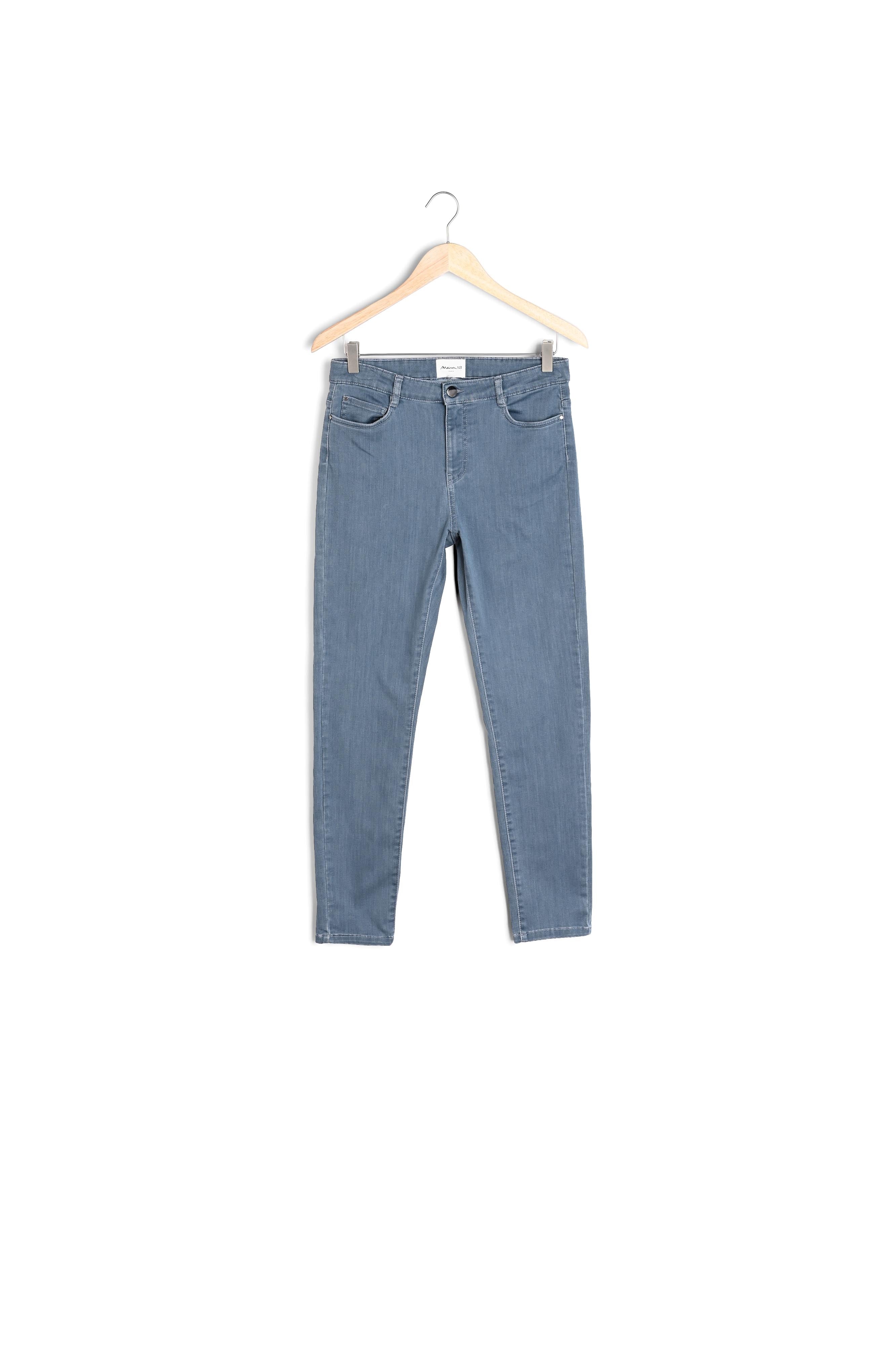 Jean slim en coton bleu gris Nevada Faume - seconde main