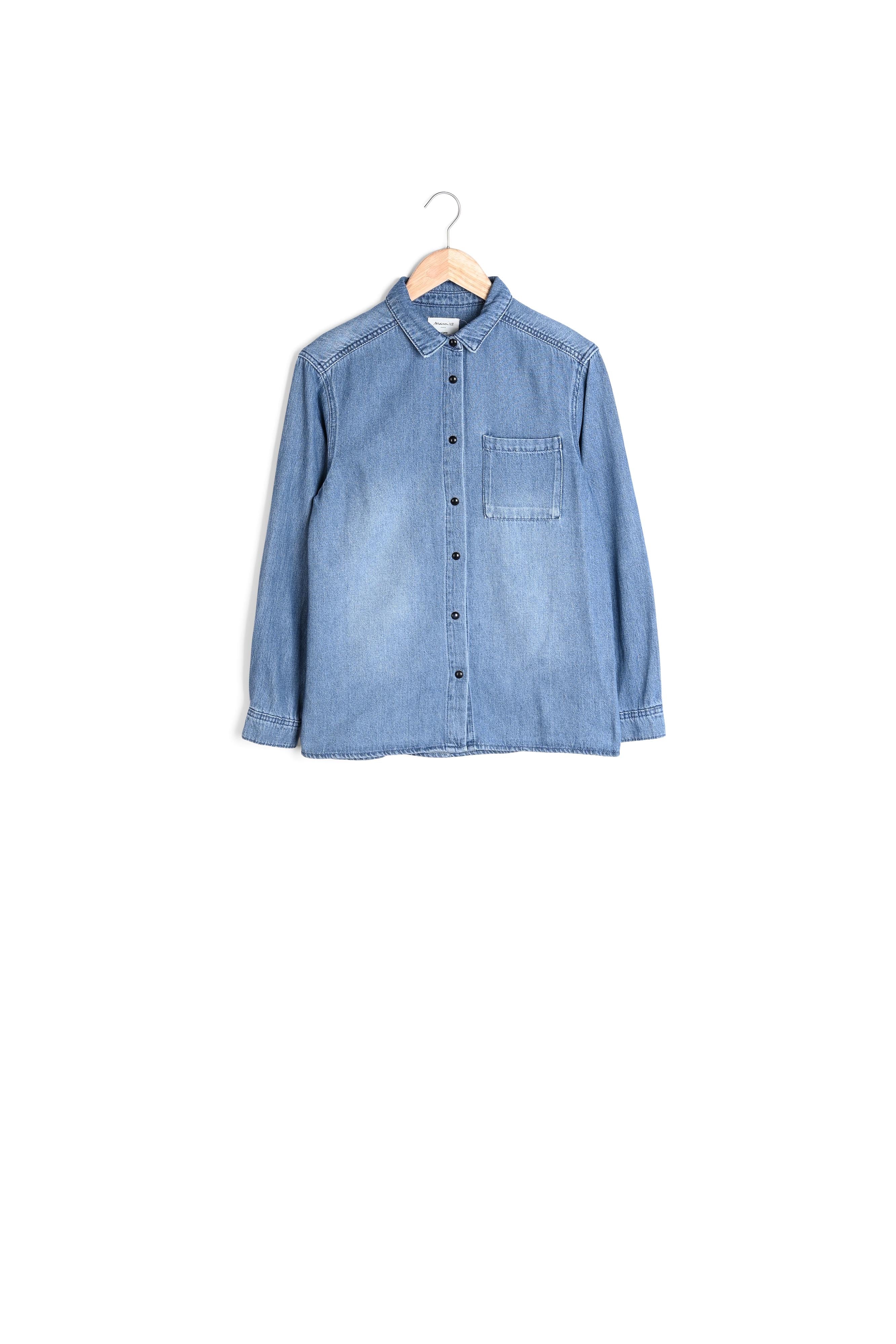 Chemise en jean Thomas Faume - seconde main
