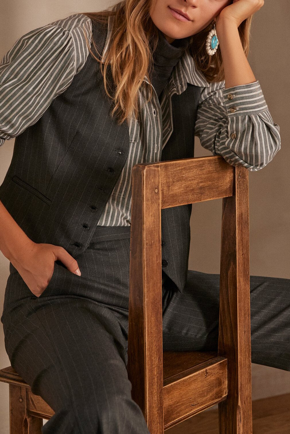 Gilet de tailleur SIMEON Faume - seconde main