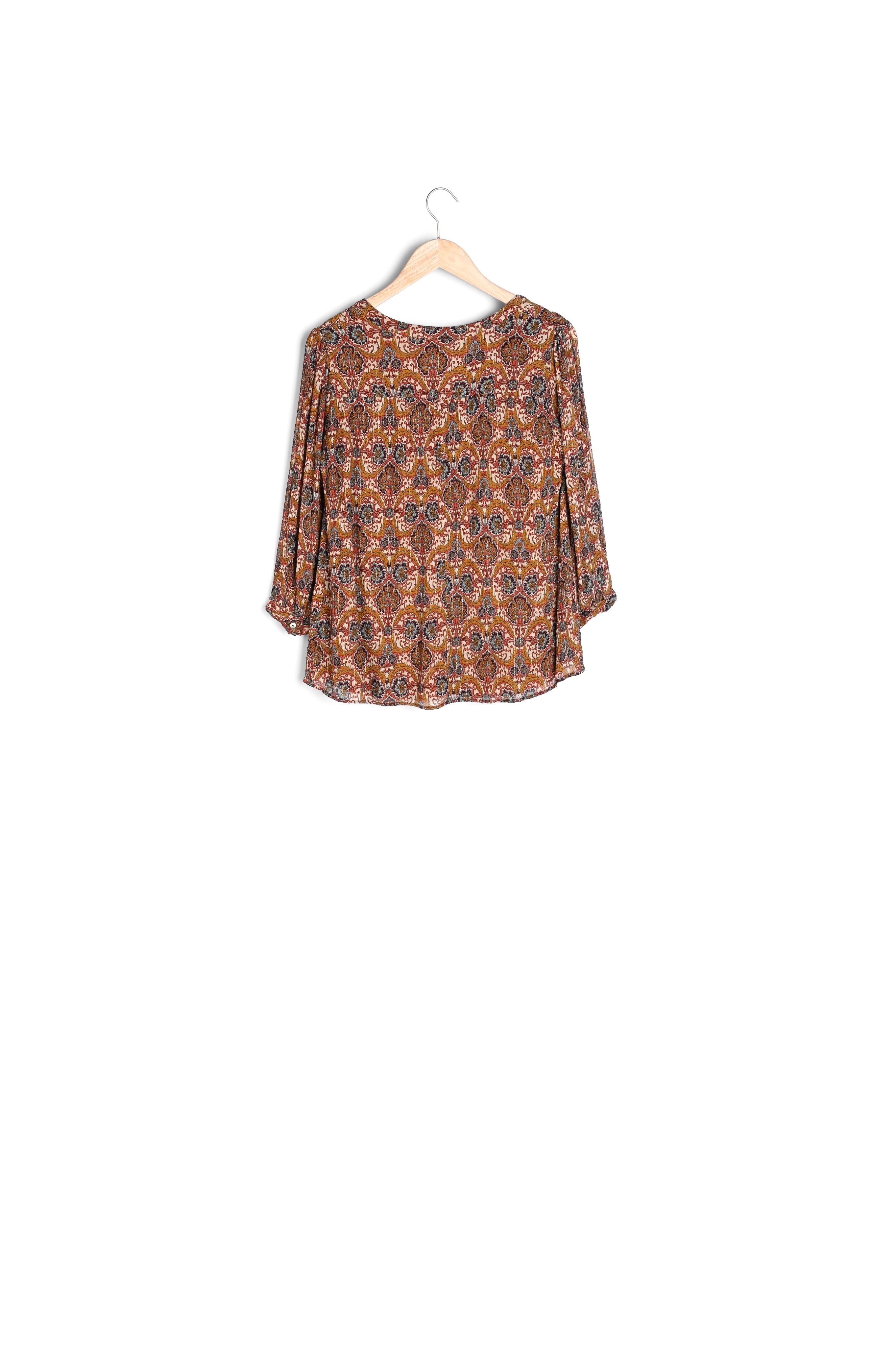 Blouse imprimée Elsa Faume - seconde main