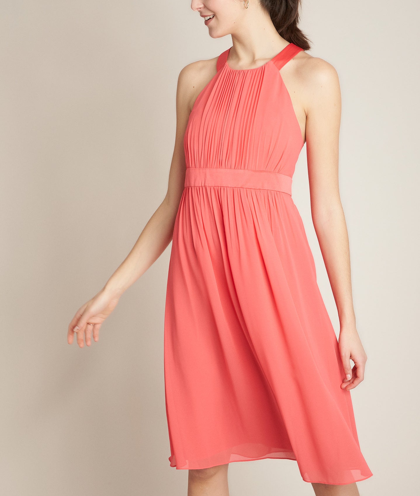 Robe en polyester recylé Onylle Faume - seconde main