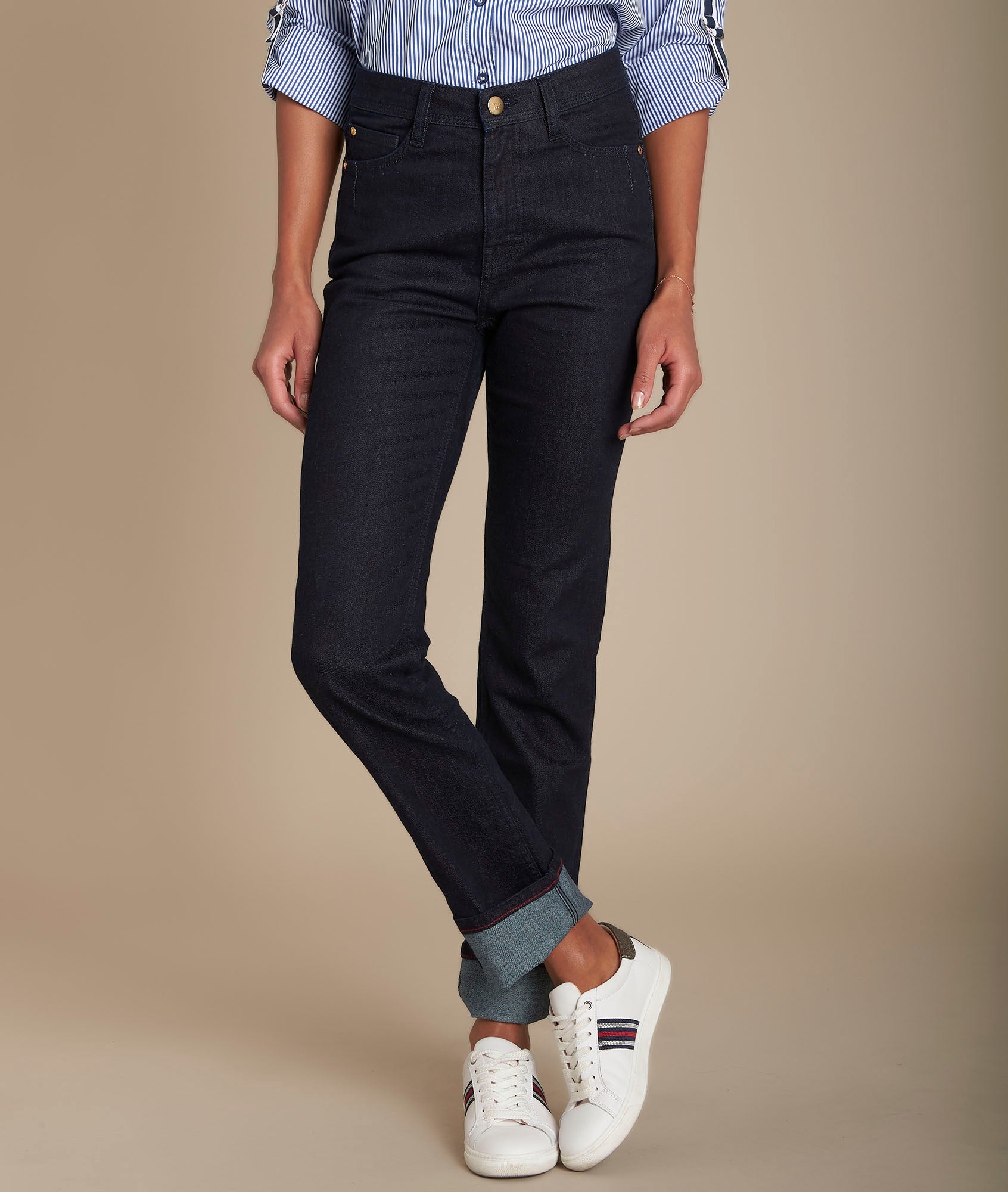 L'Original 123  : jean droit rinse Sonia Faume - seconde main