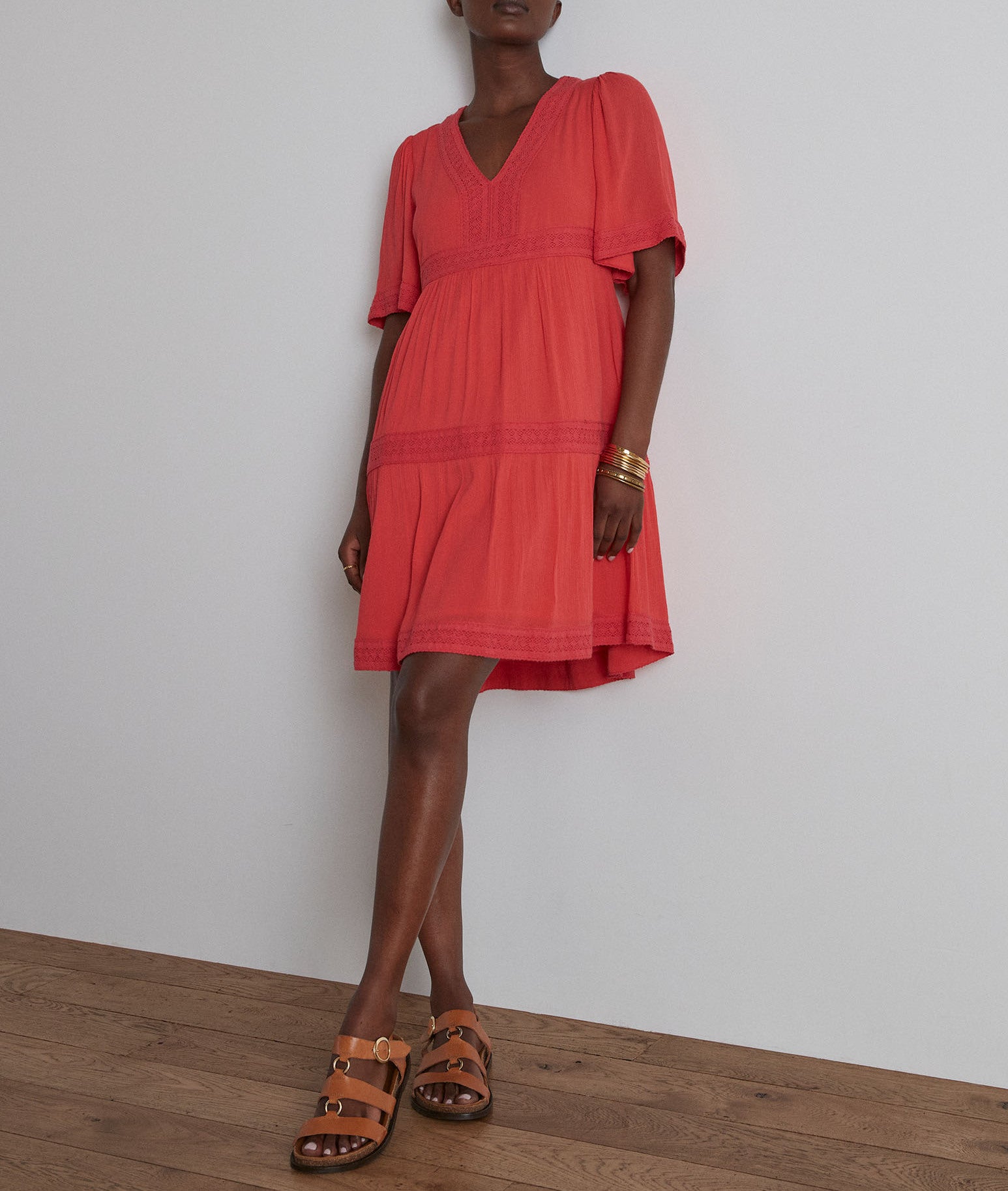 Robe Clea Faume - seconde main