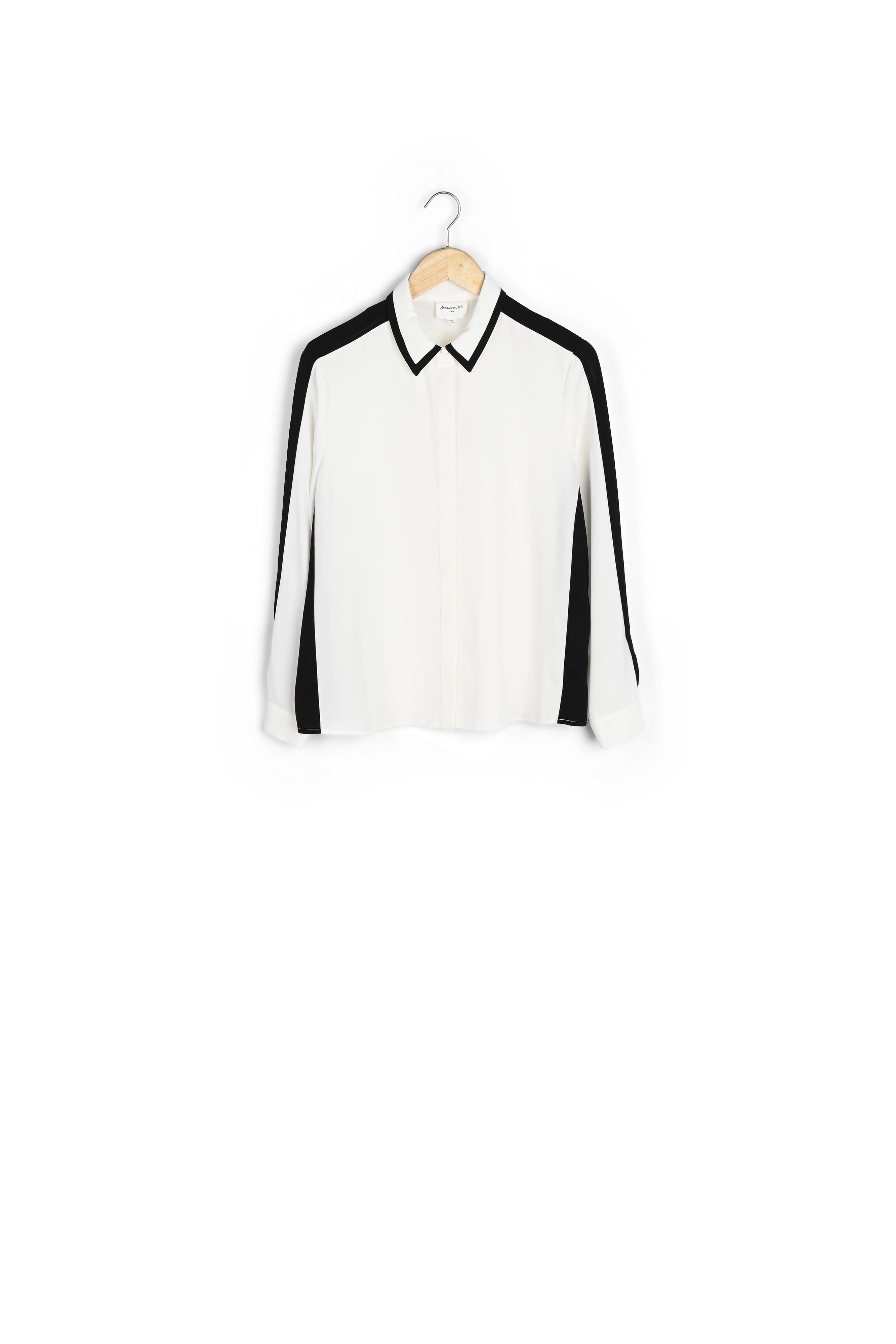 Chemise blanche en polyester recyclé Margot Faume - seconde main