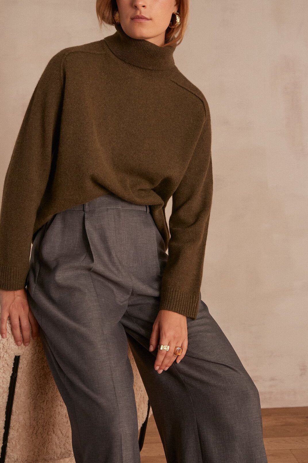 Pull col roulé CELESTIN Faume - seconde main