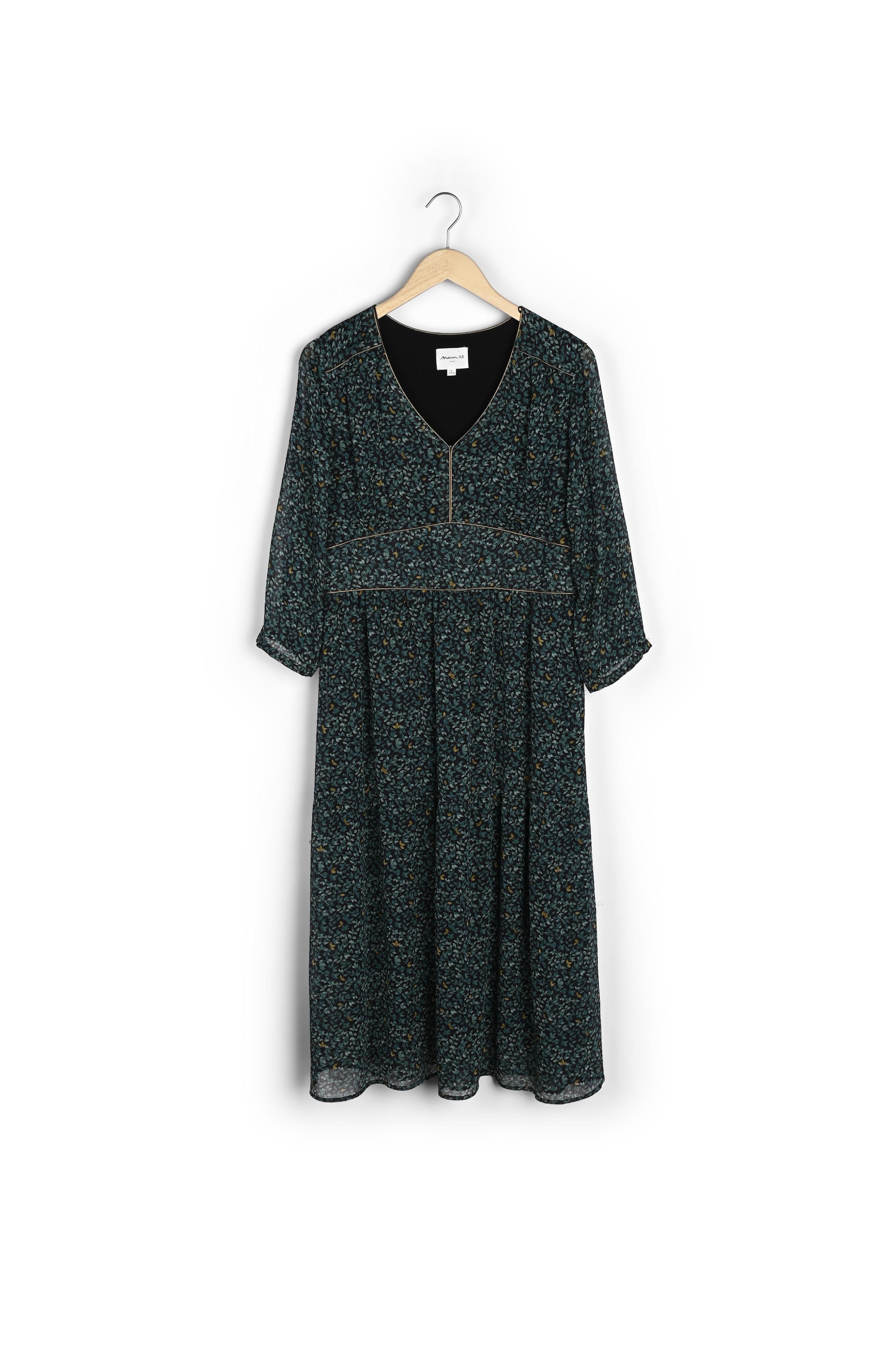 Robe longue imprimée Ivanka Faume - seconde main