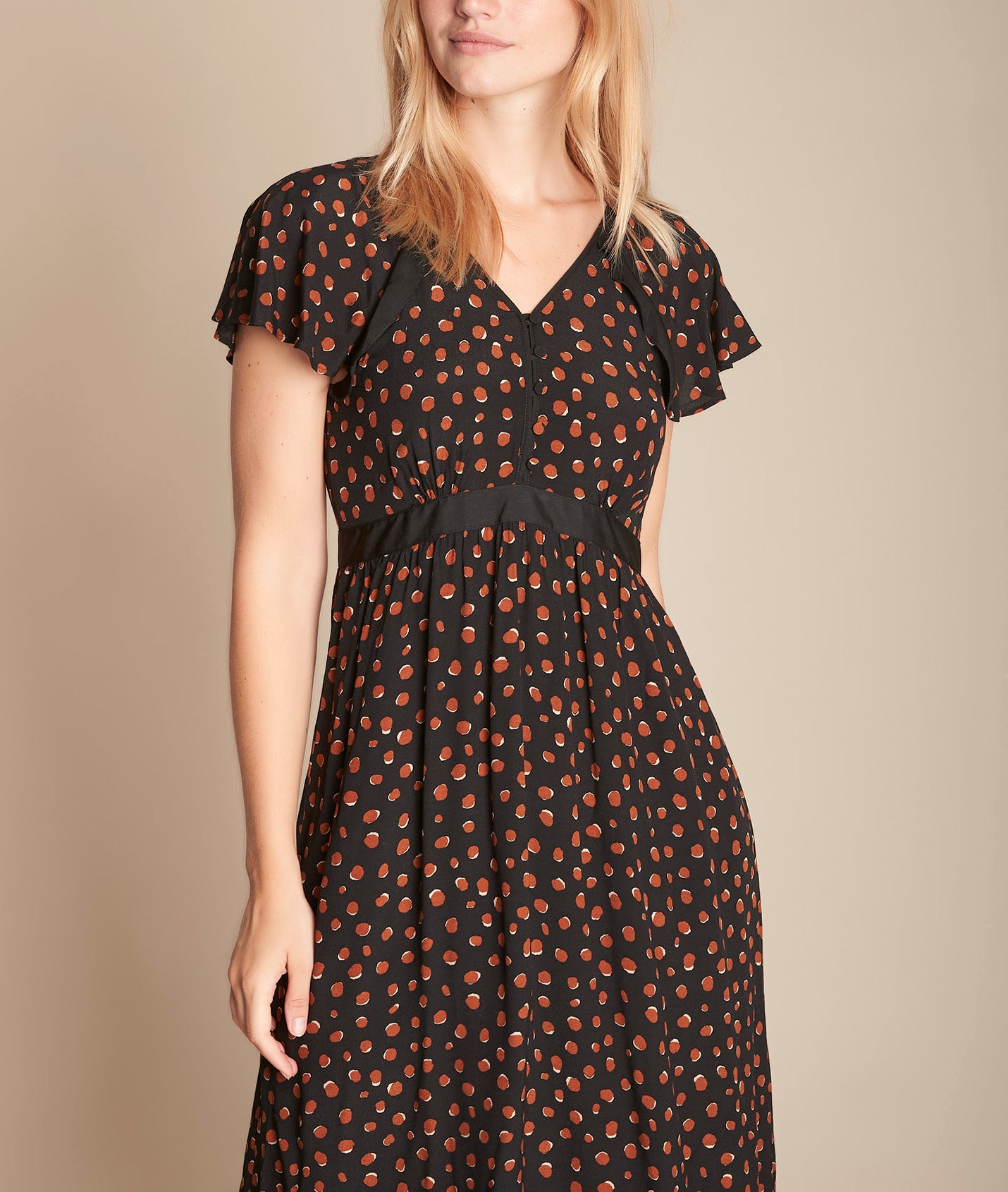 Robe longue imprimée Indira Faume - seconde main