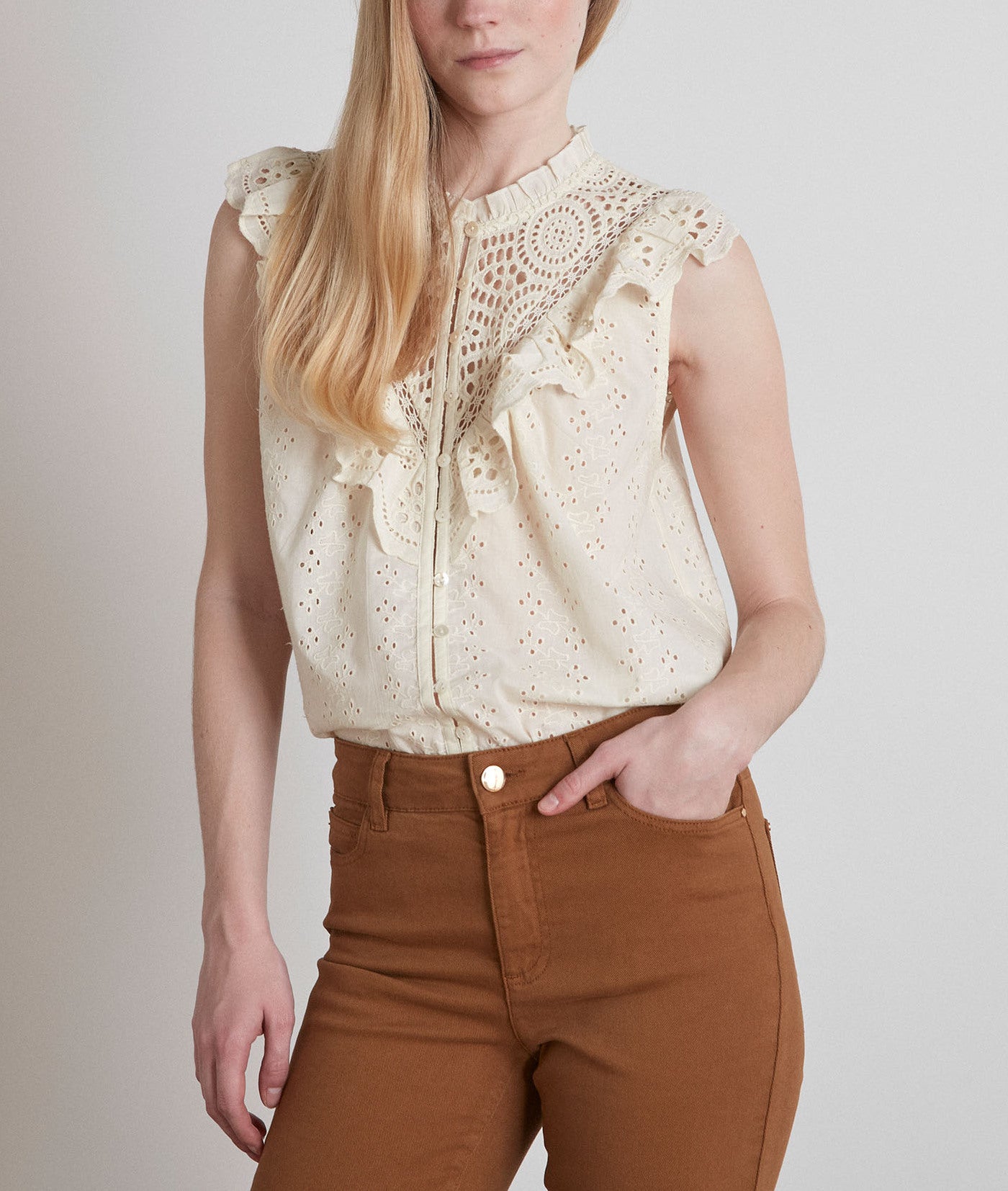 Blouse Therese Faume - seconde main