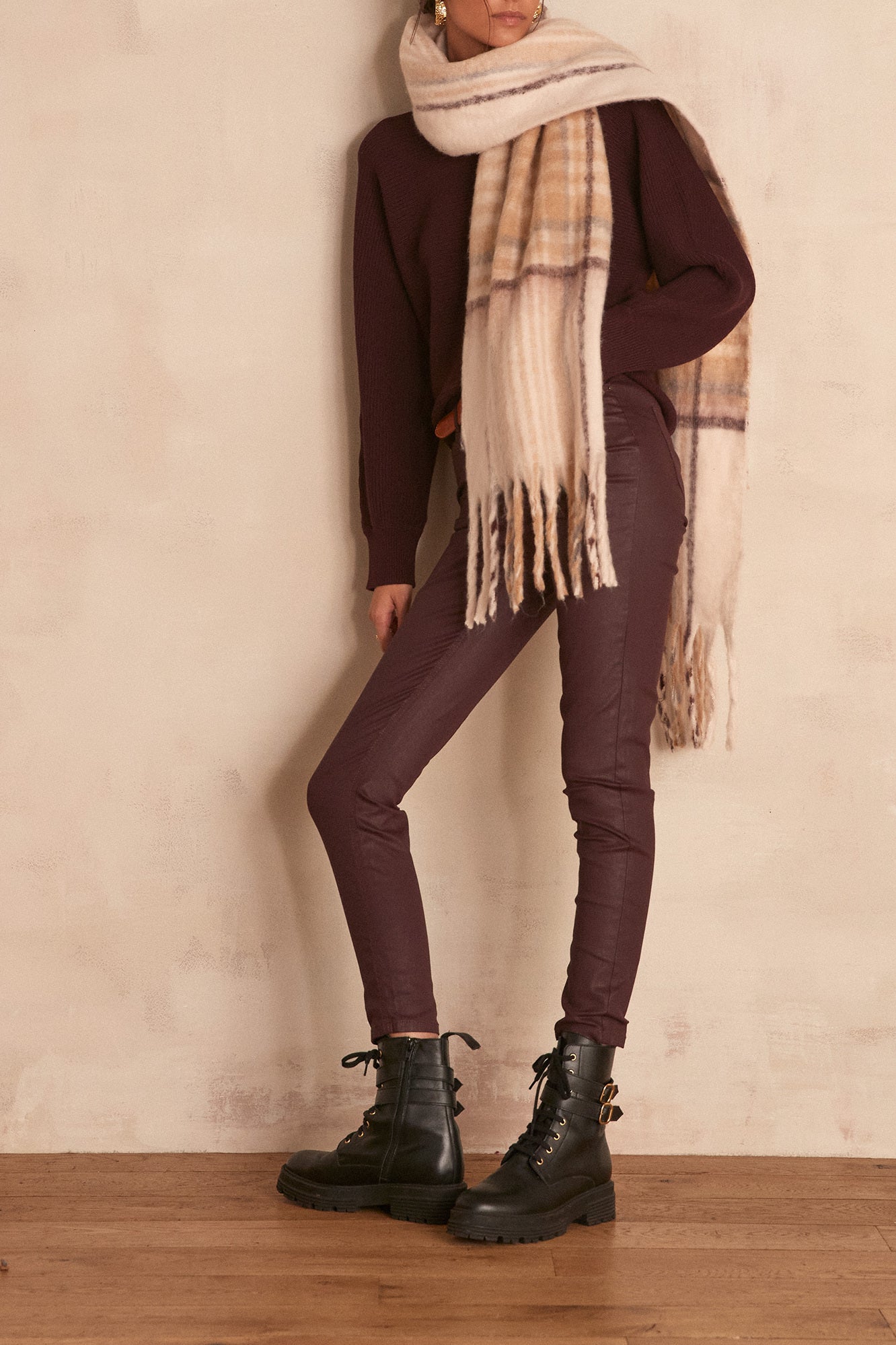 Jean slim enduit SUZY Faume - seconde main