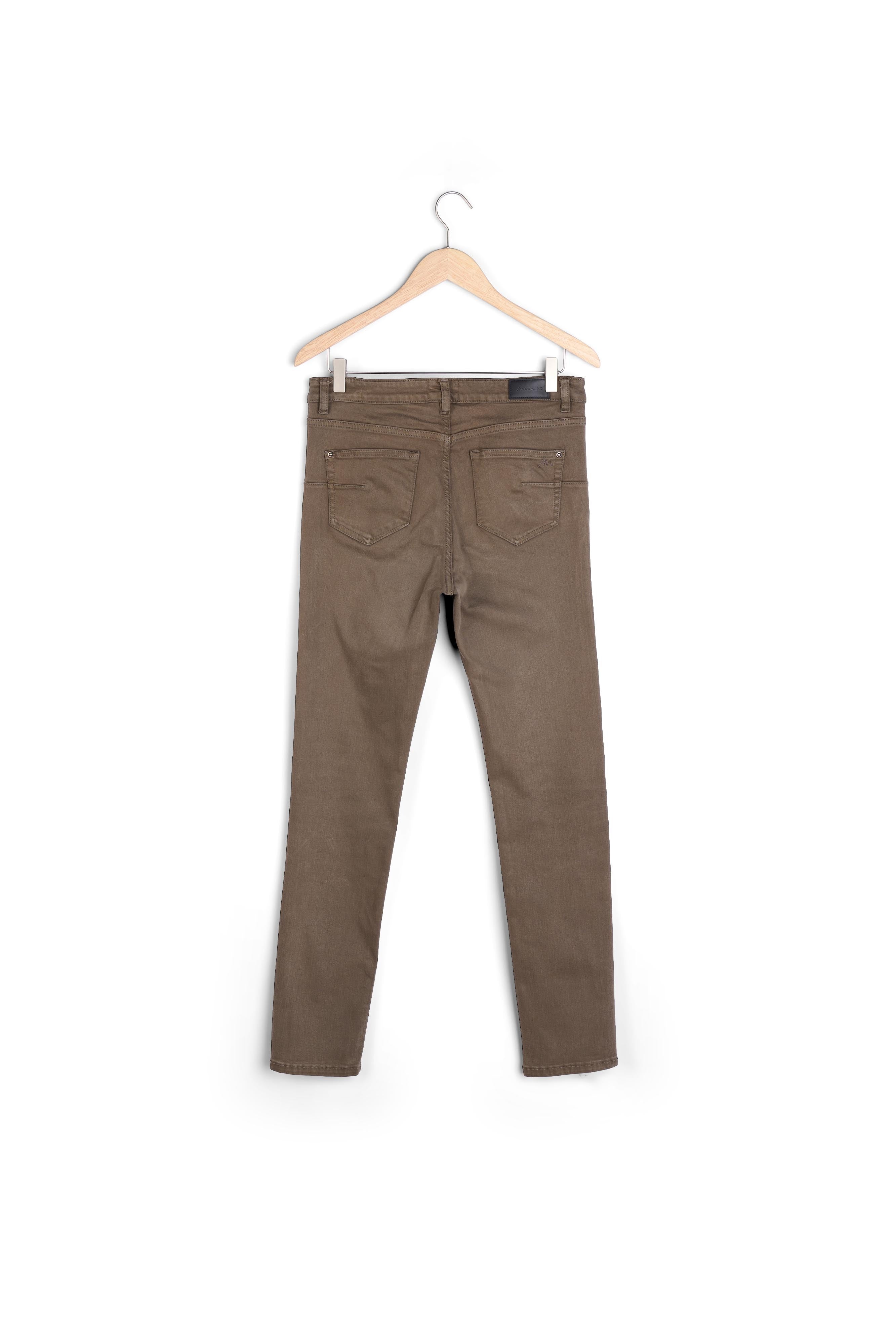 L'Iconique slim kaki Suzy Faume - seconde main