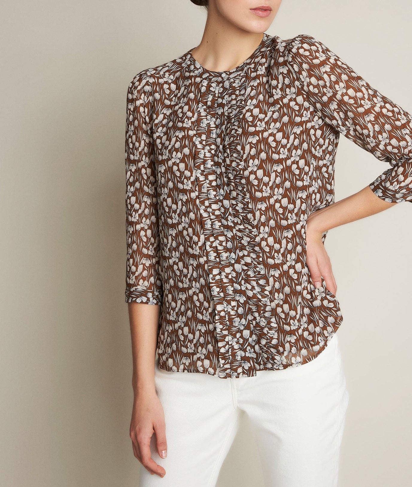 Blouse imprimée Maggie Faume - seconde main