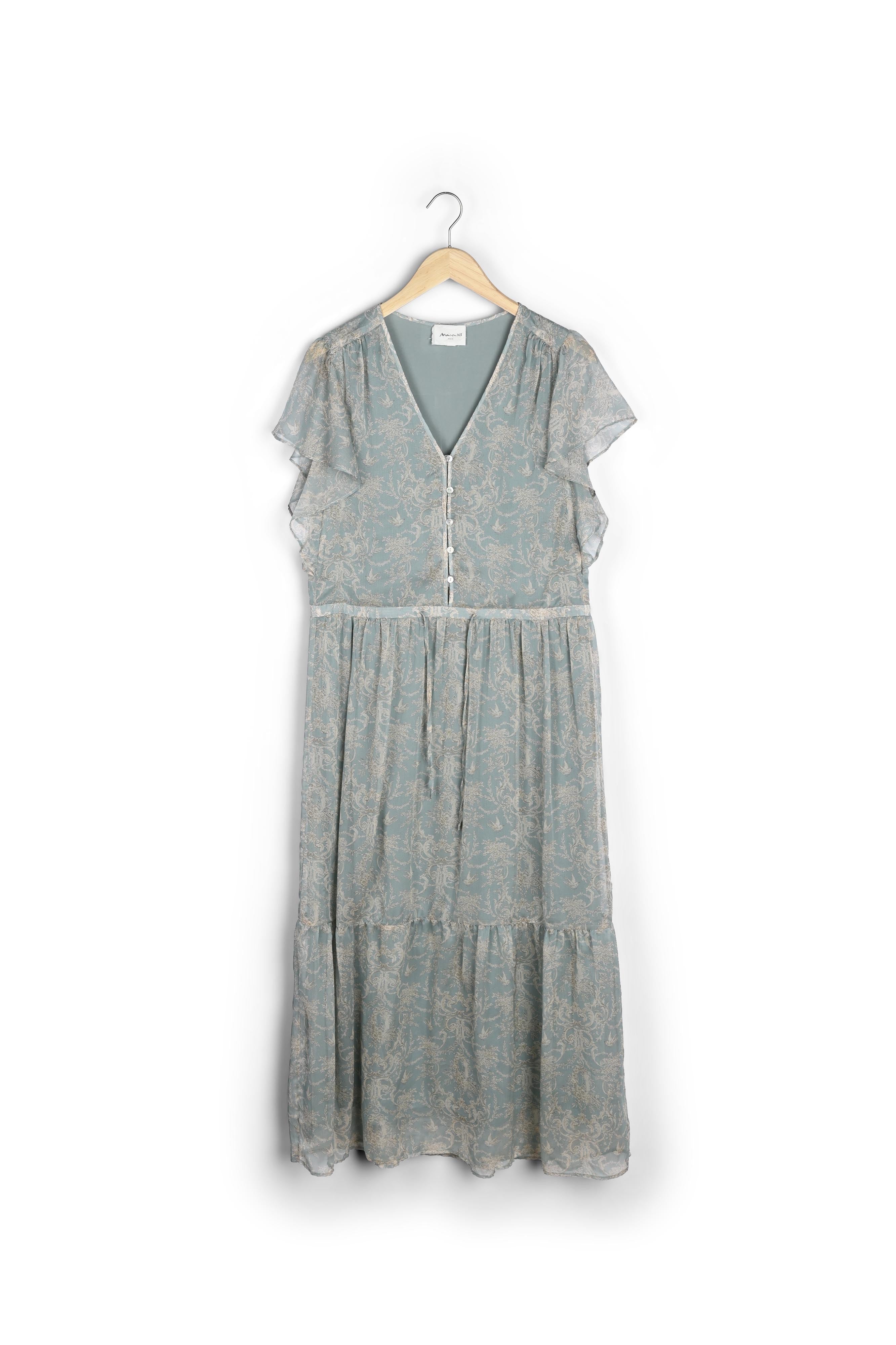 Robe longue imprimée Laiza Faume - seconde main