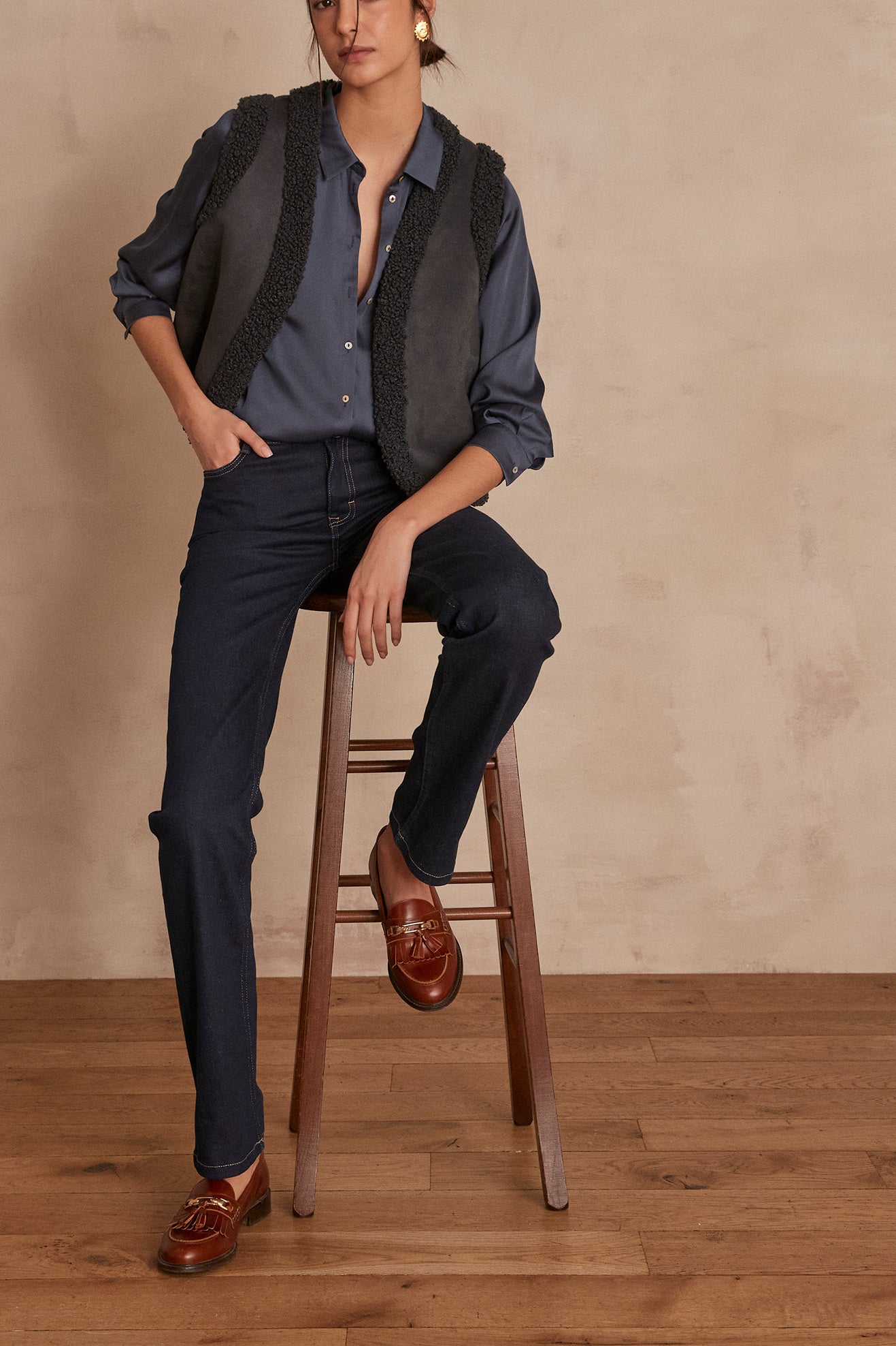 Jean droit SONIA RINSE Faume - seconde main