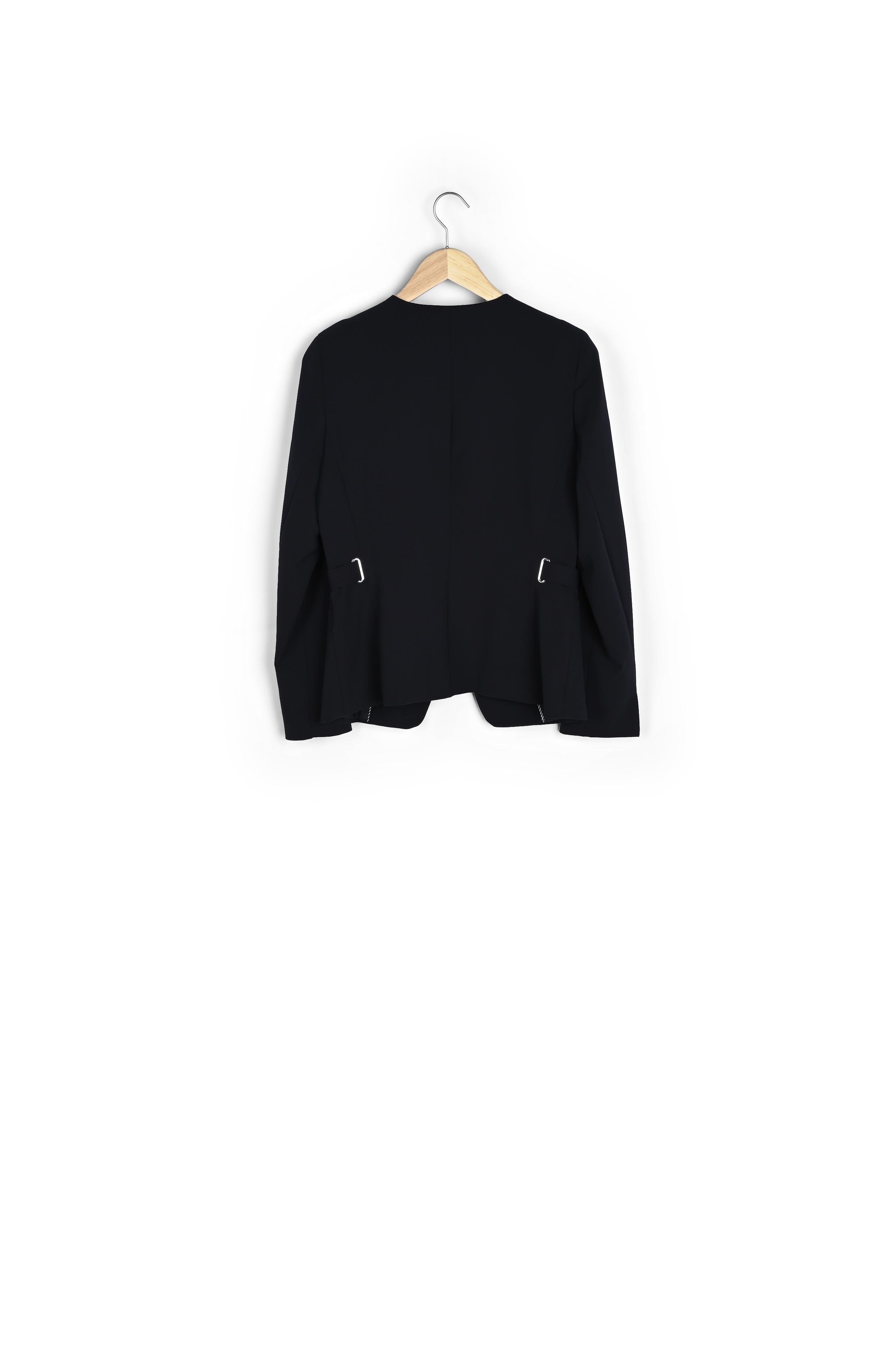 Veste en microfibre marine Beatrice Faume - seconde main