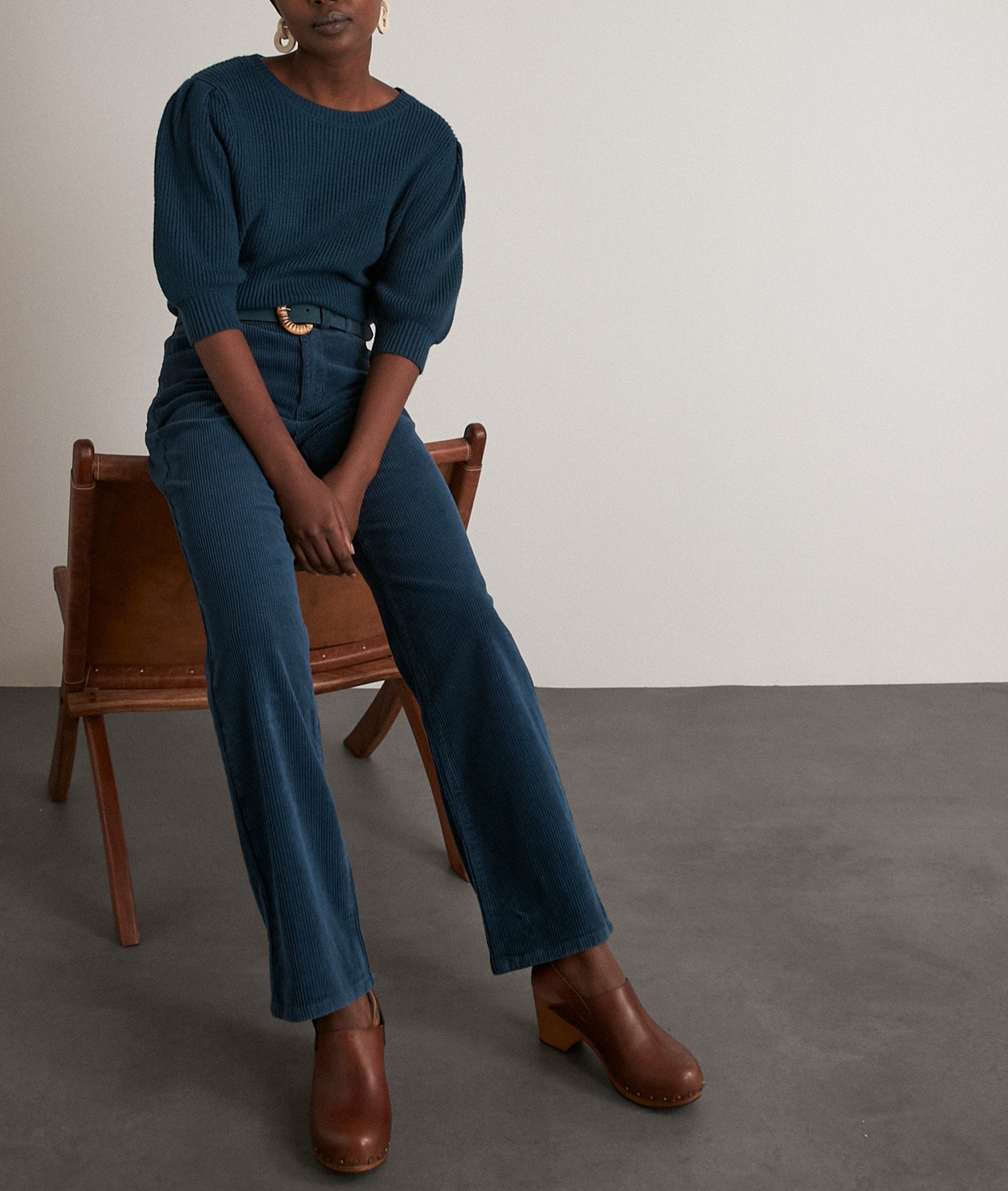 Pantalon flare Fidji Faume - seconde main