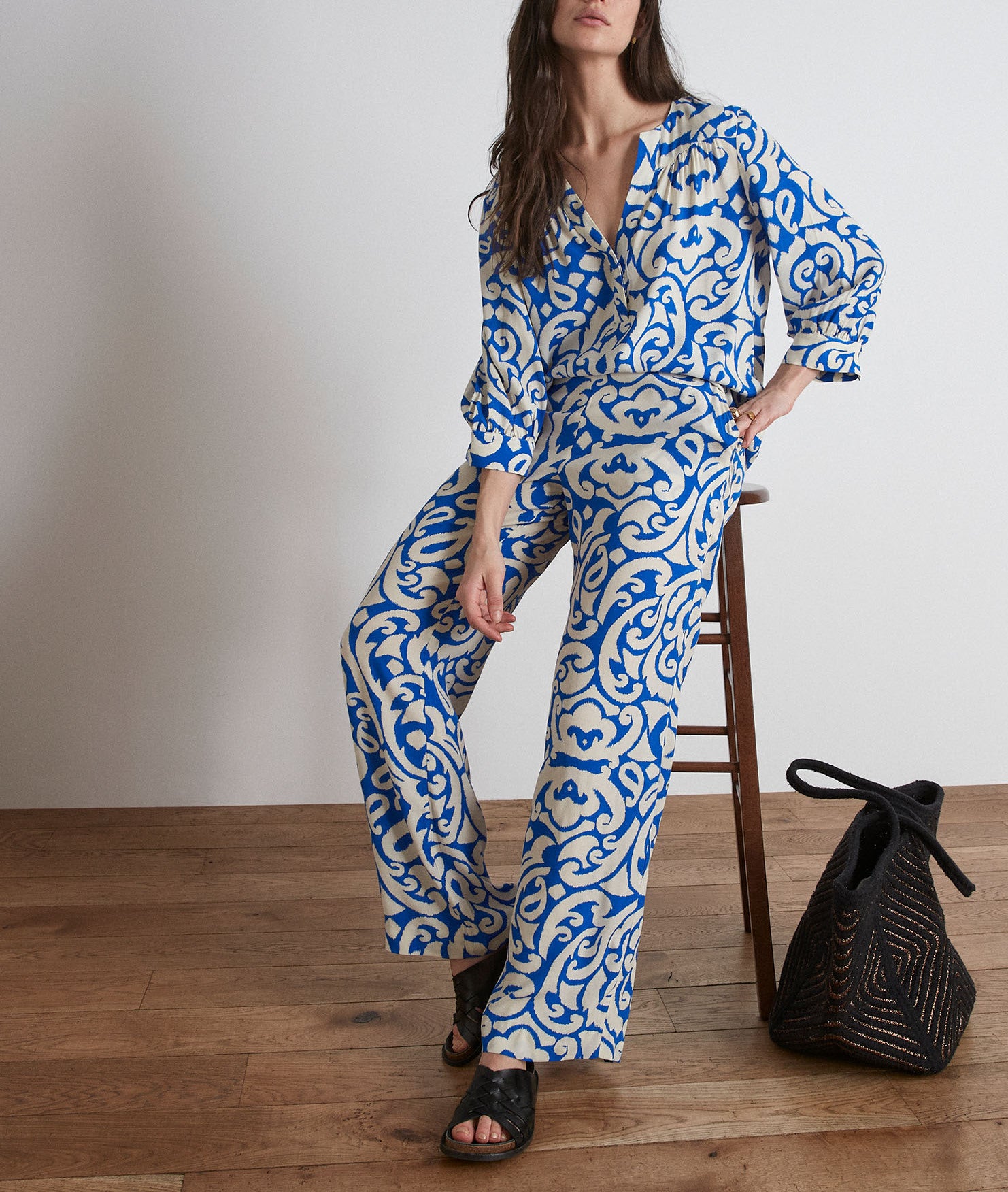 Blouse Loana Faume - seconde main