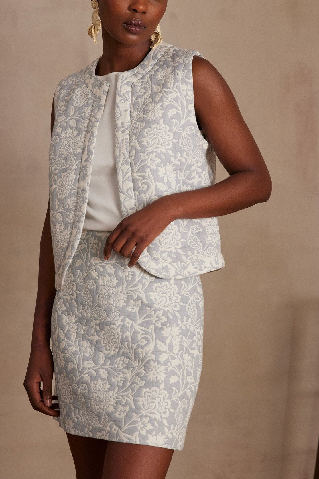 Gilet CELIA en coton Faume - seconde main