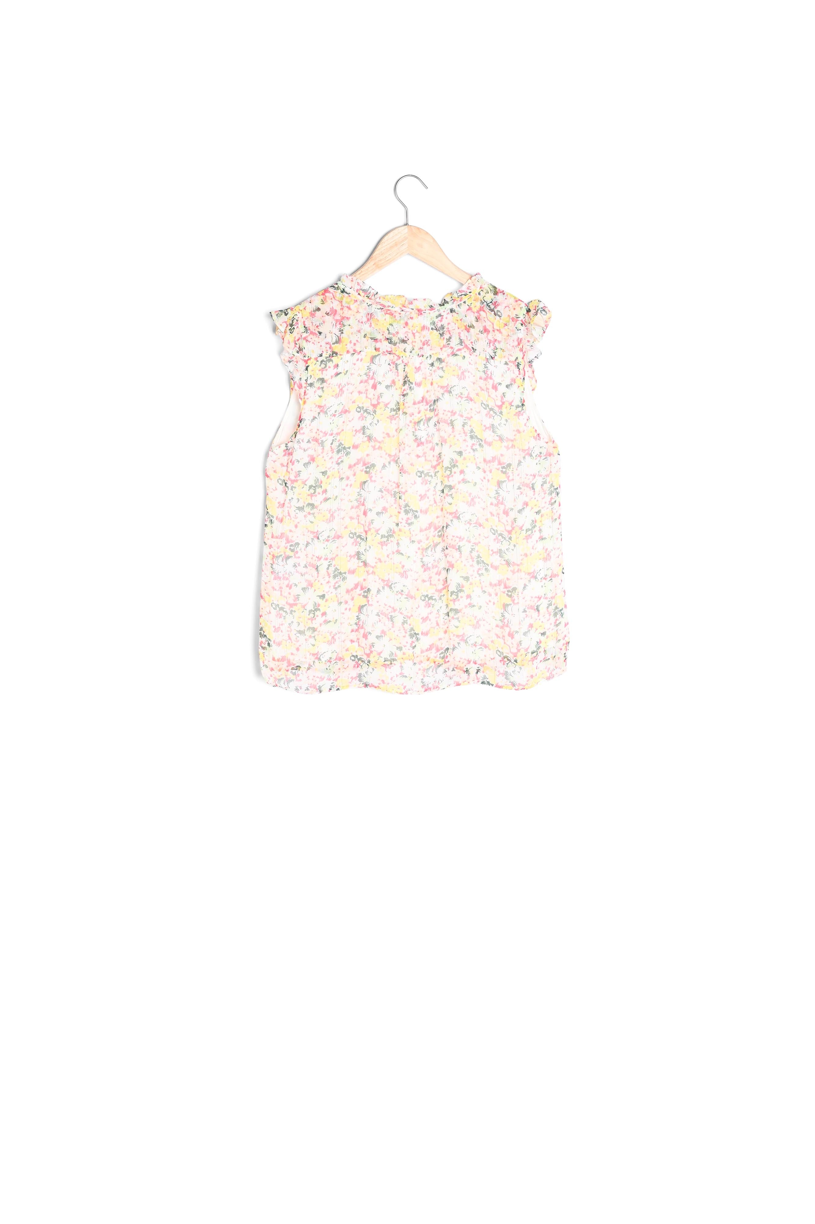 Blouse sans manches imprimée Aless Faume - seconde main