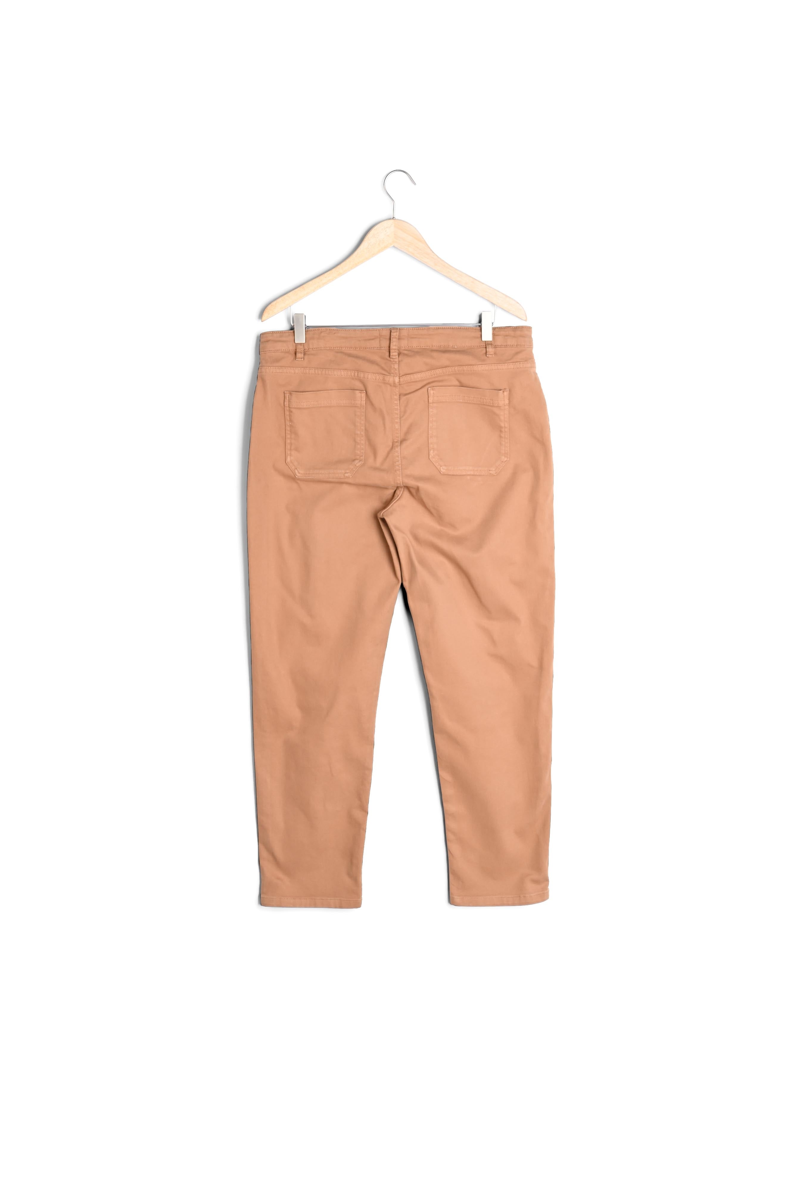 Jean chino en coton beige Nalla Faume - seconde main
