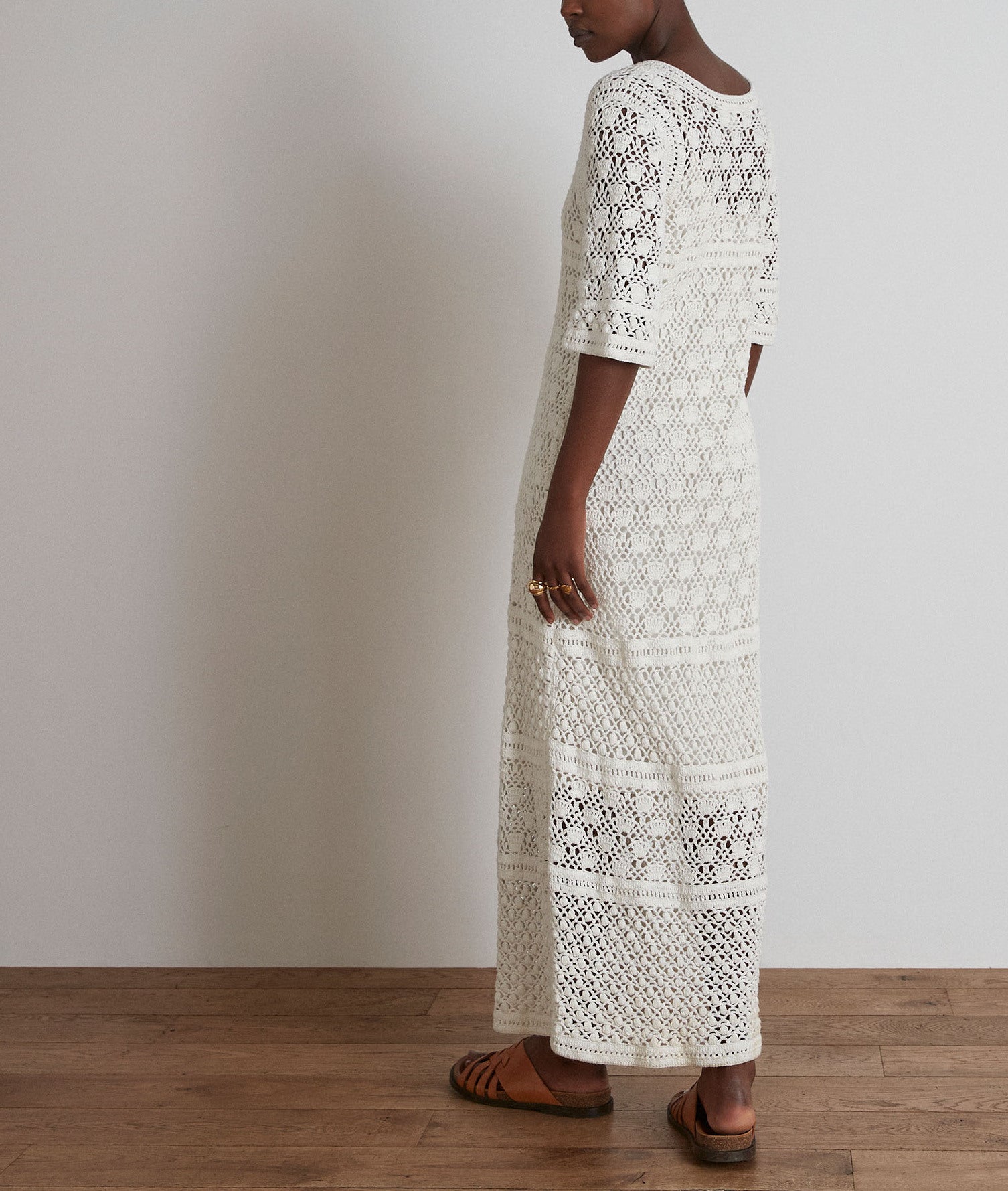 Robe en crochet Gloria Faume - seconde main