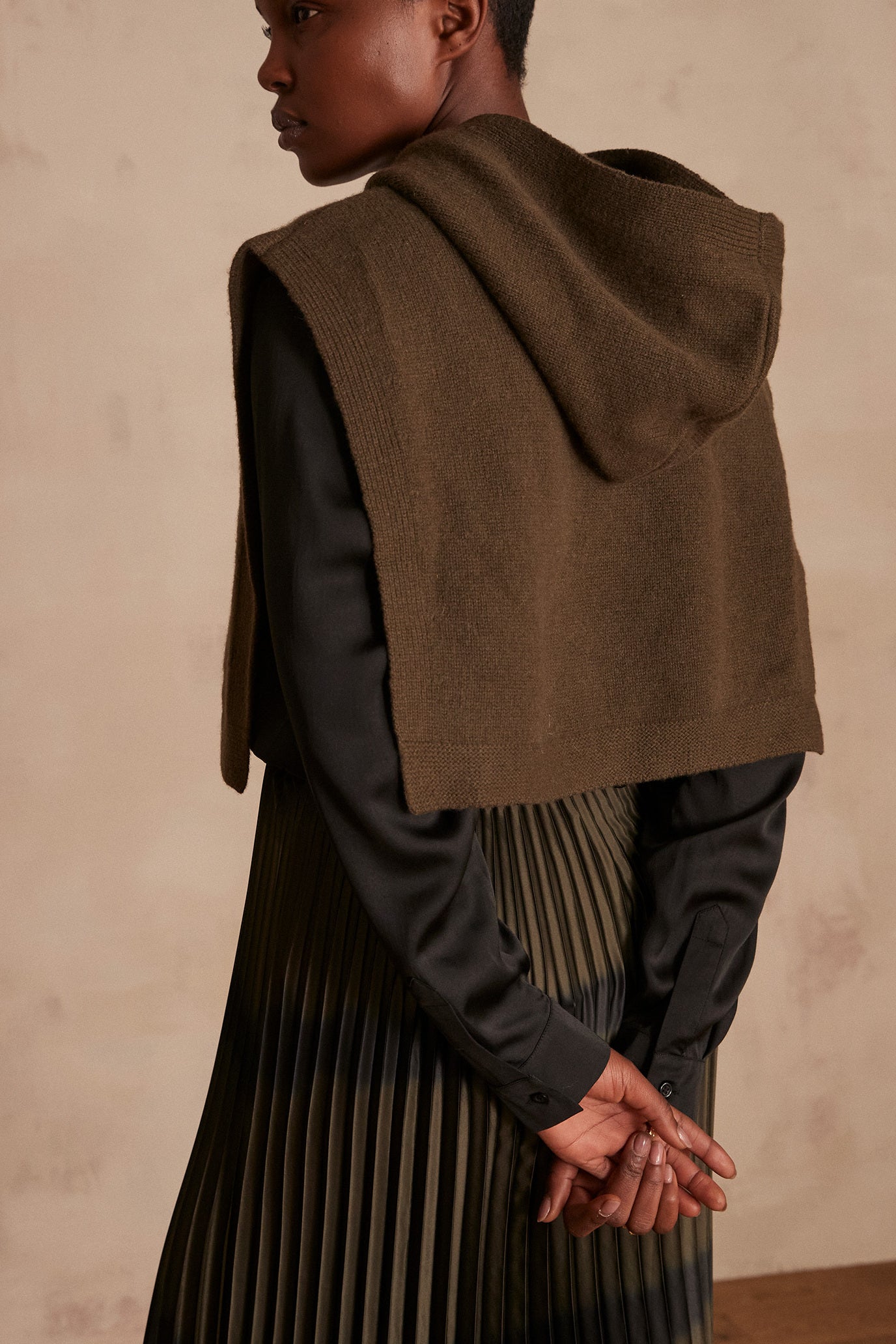 Plastron à capuche HANNY Faume - seconde main