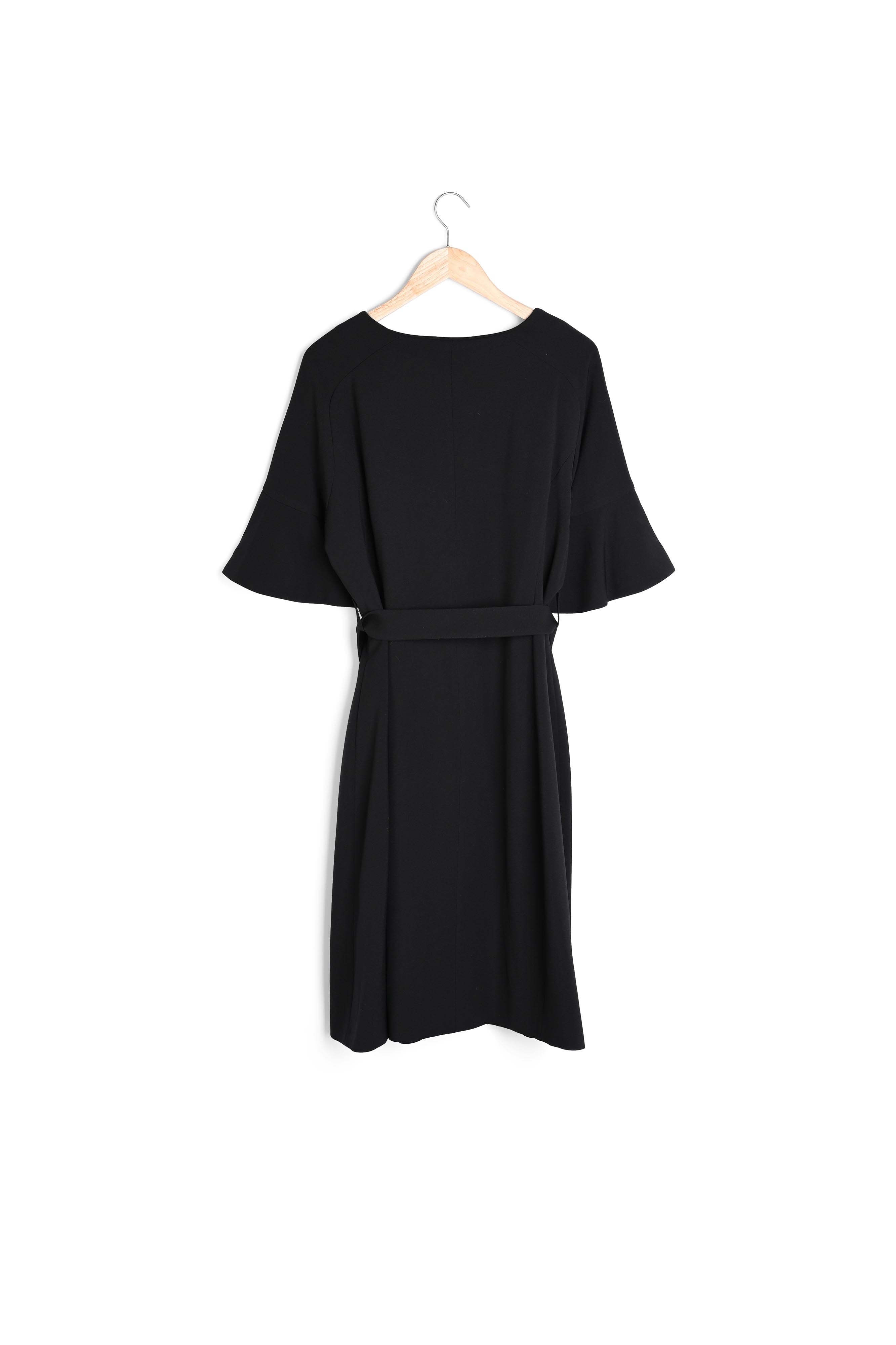 Robe compacte noire Reine Faume - seconde main