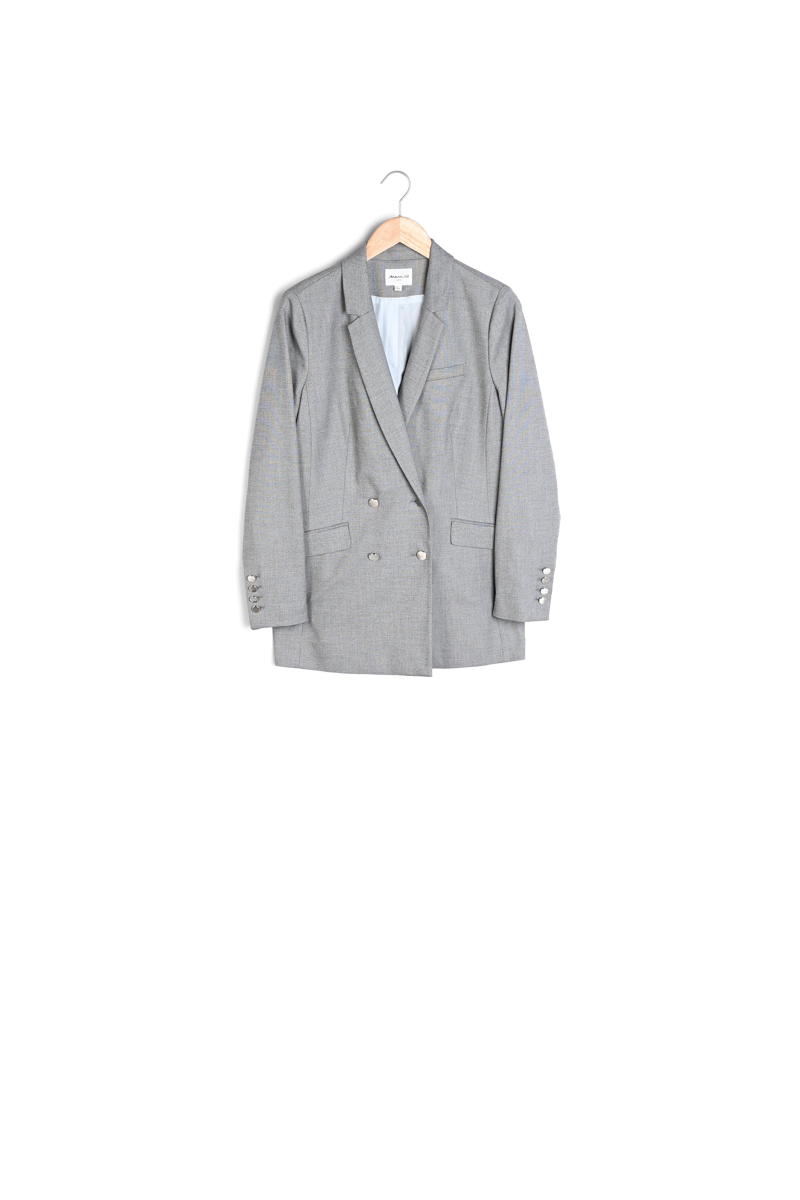 Veste tailleur croisée fil à fil Taly Faume - seconde main