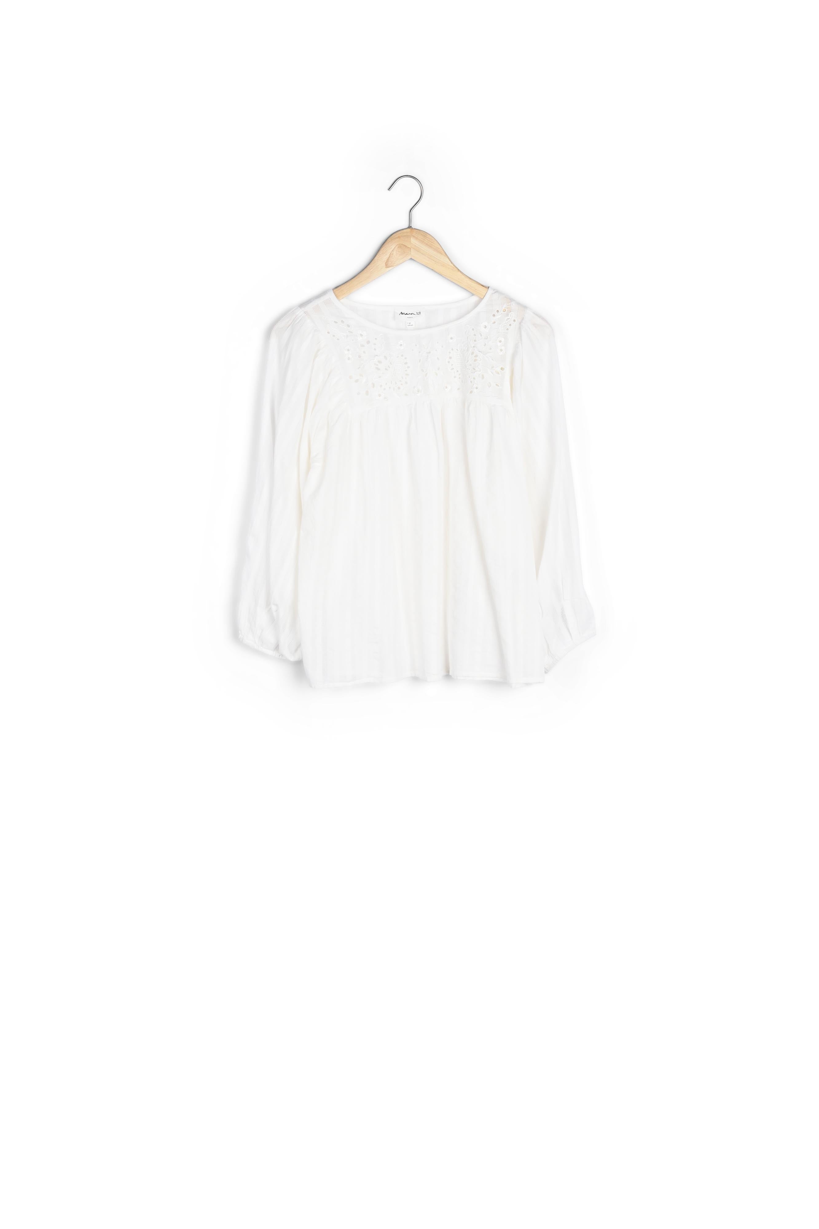 Blouse brodée Jania Faume - seconde main