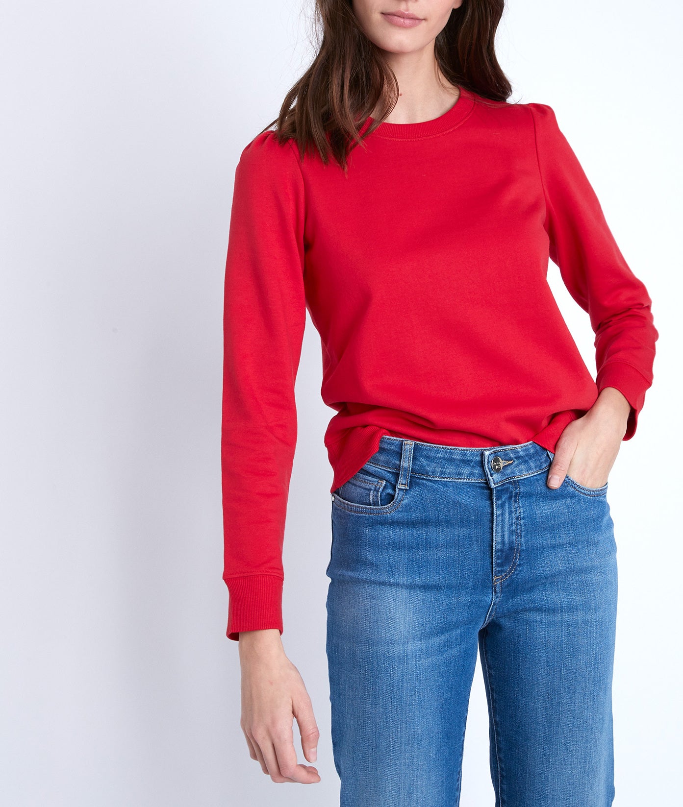 Sweat rouge ivao Faume - seconde main