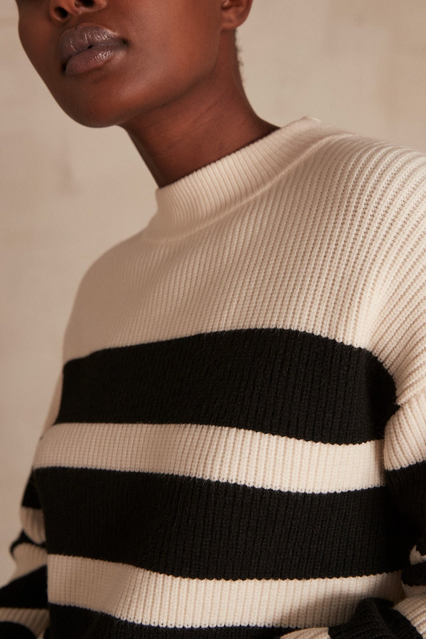 Pull marinière Laurel Faume - seconde main