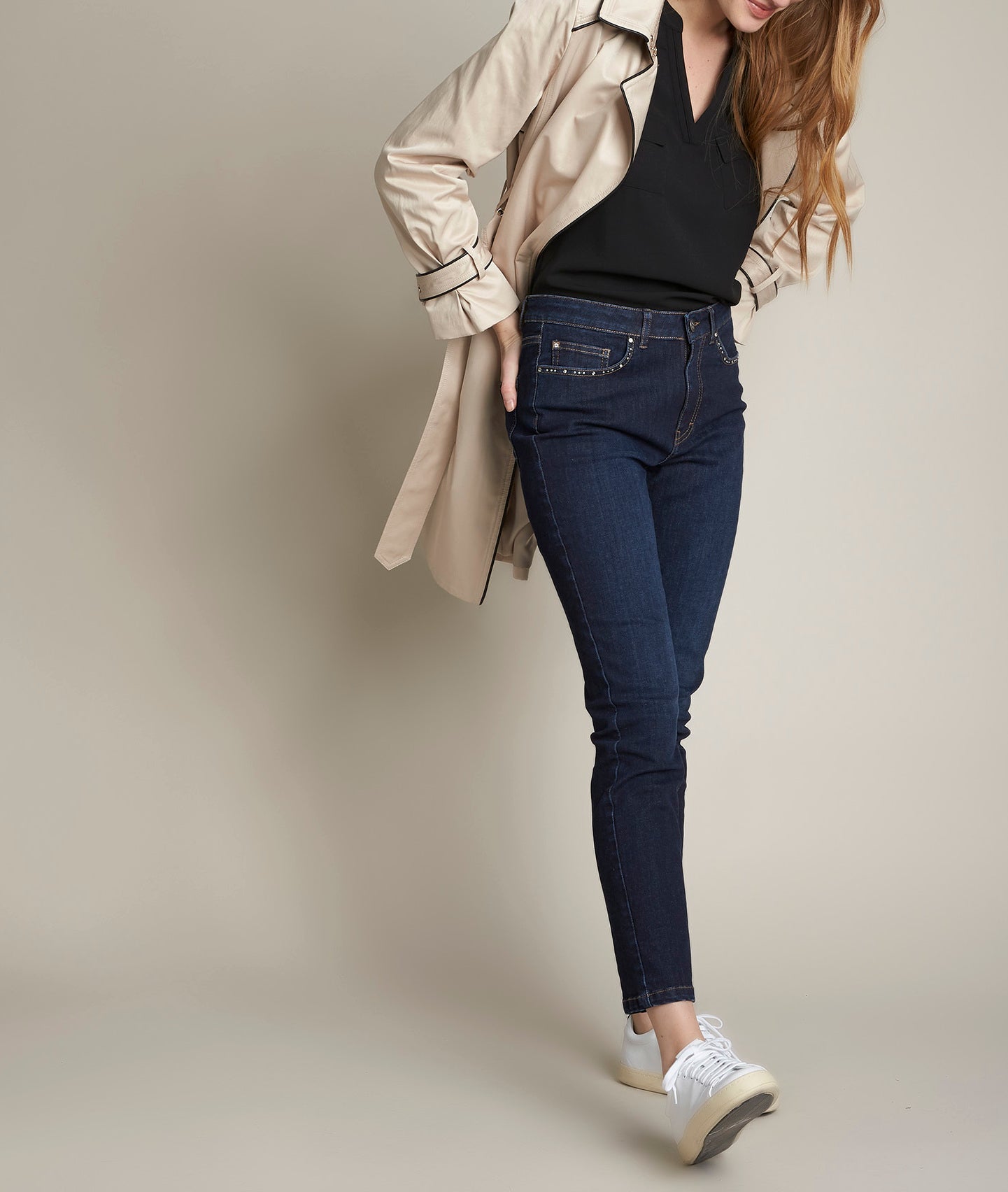 Jean slim brut Alia Faume - seconde main