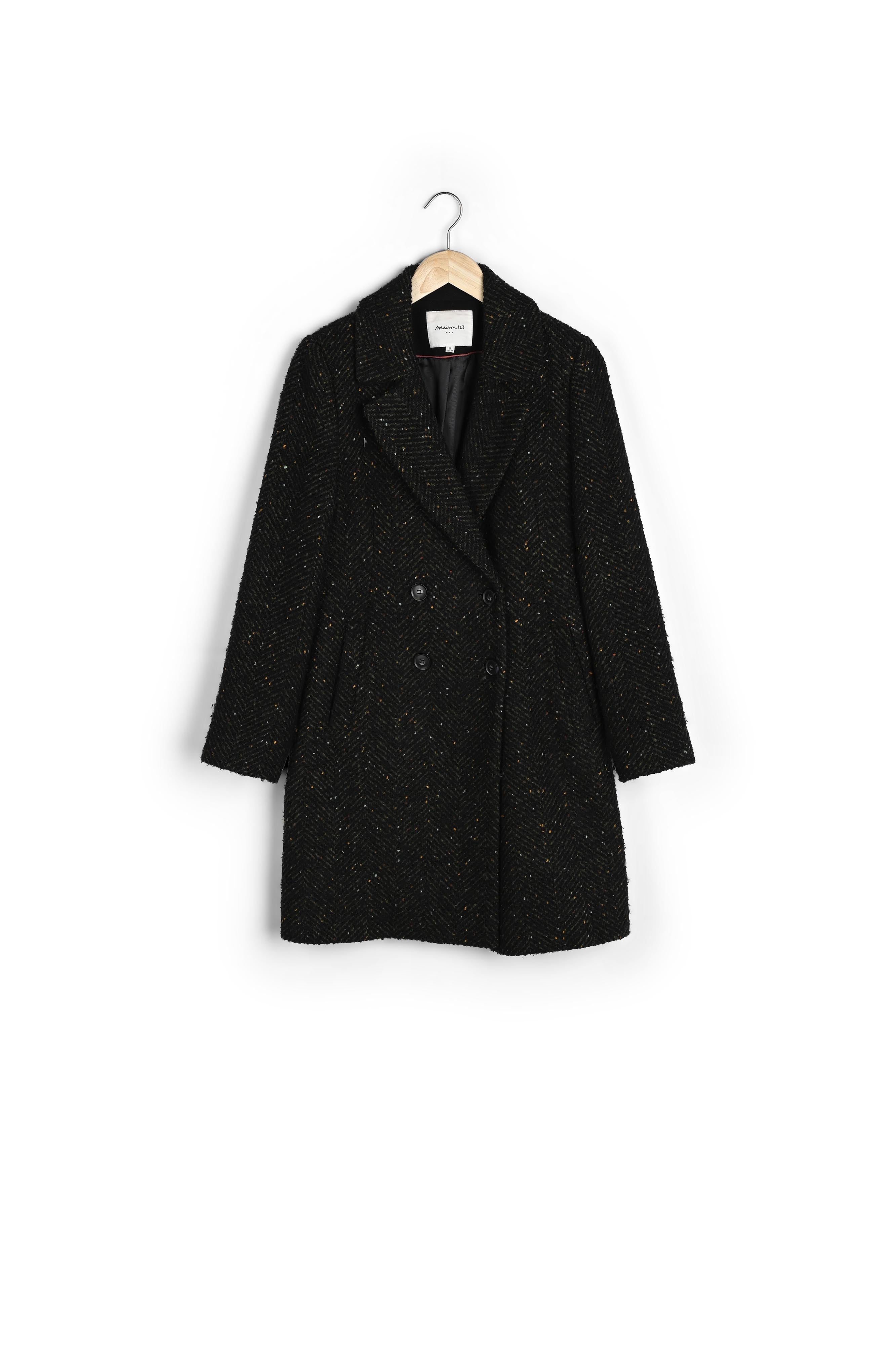 Manteau en laine cyprès Teddy Faume - seconde main