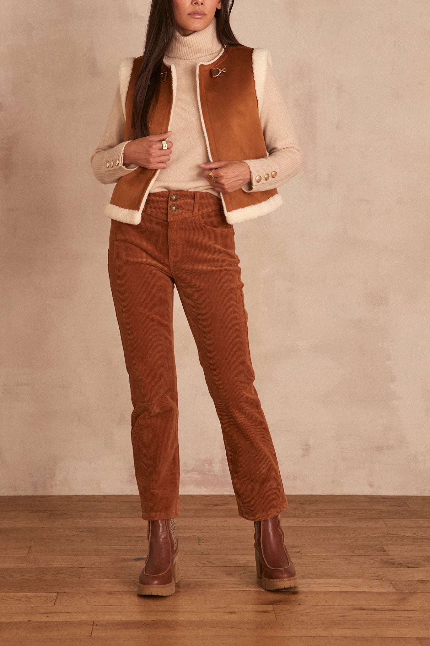 Pantalon droit VIVIEN Faume - seconde main