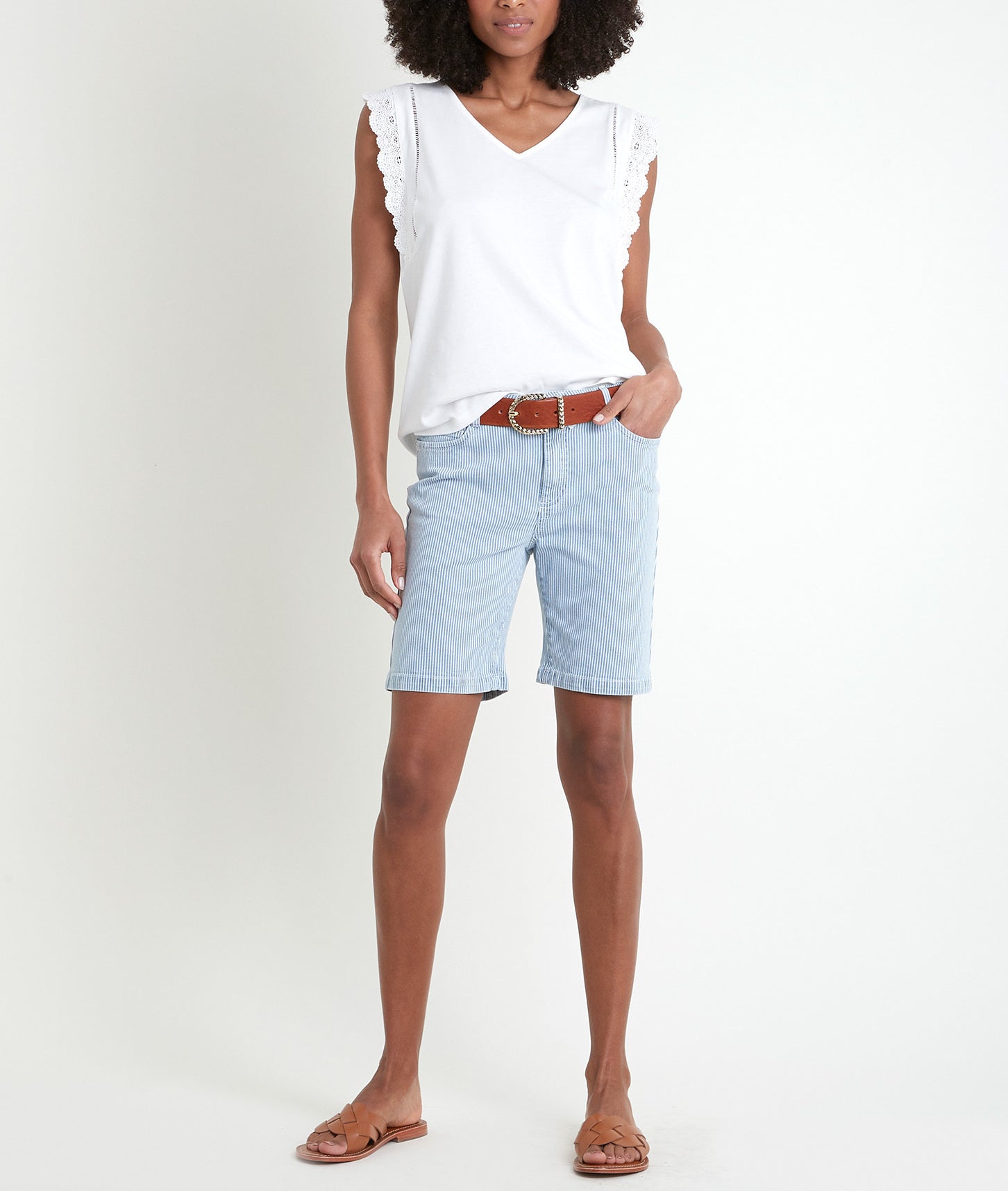 Short rayé Coline Faume - seconde main