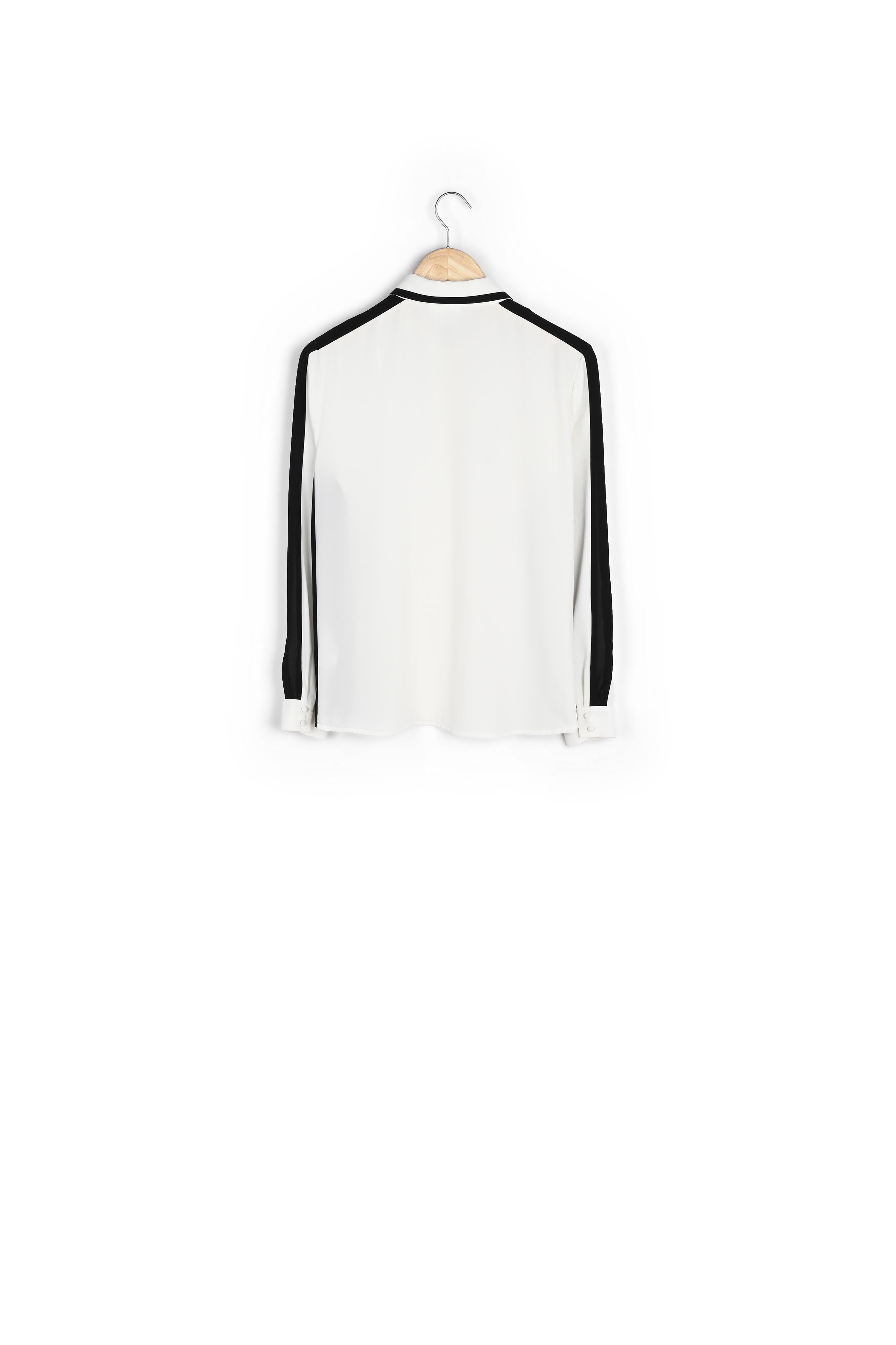 Chemise blanche en polyester recyclé Margot Faume - seconde main