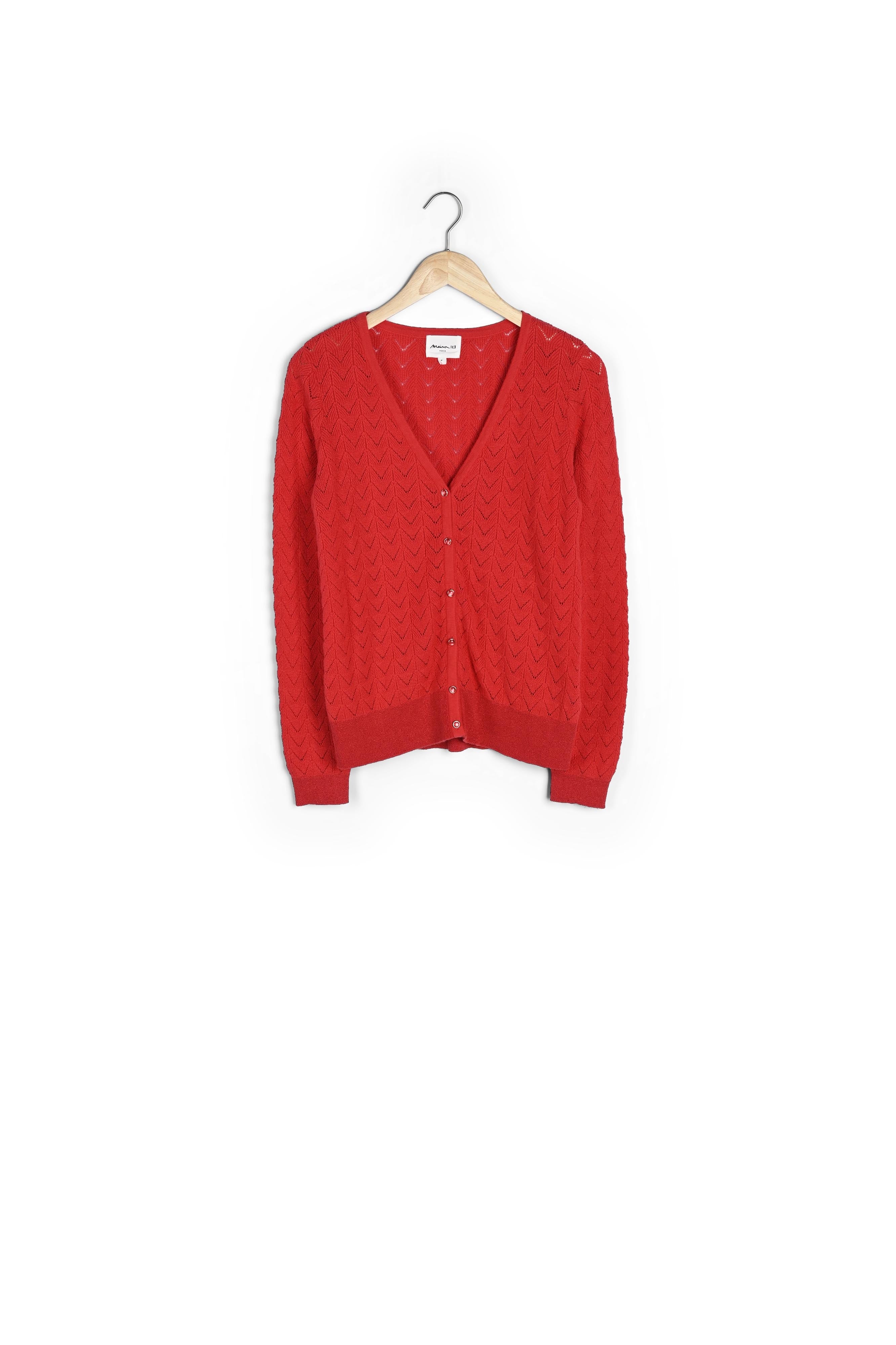 Gilet ajouré Dalmatien Faume - seconde main