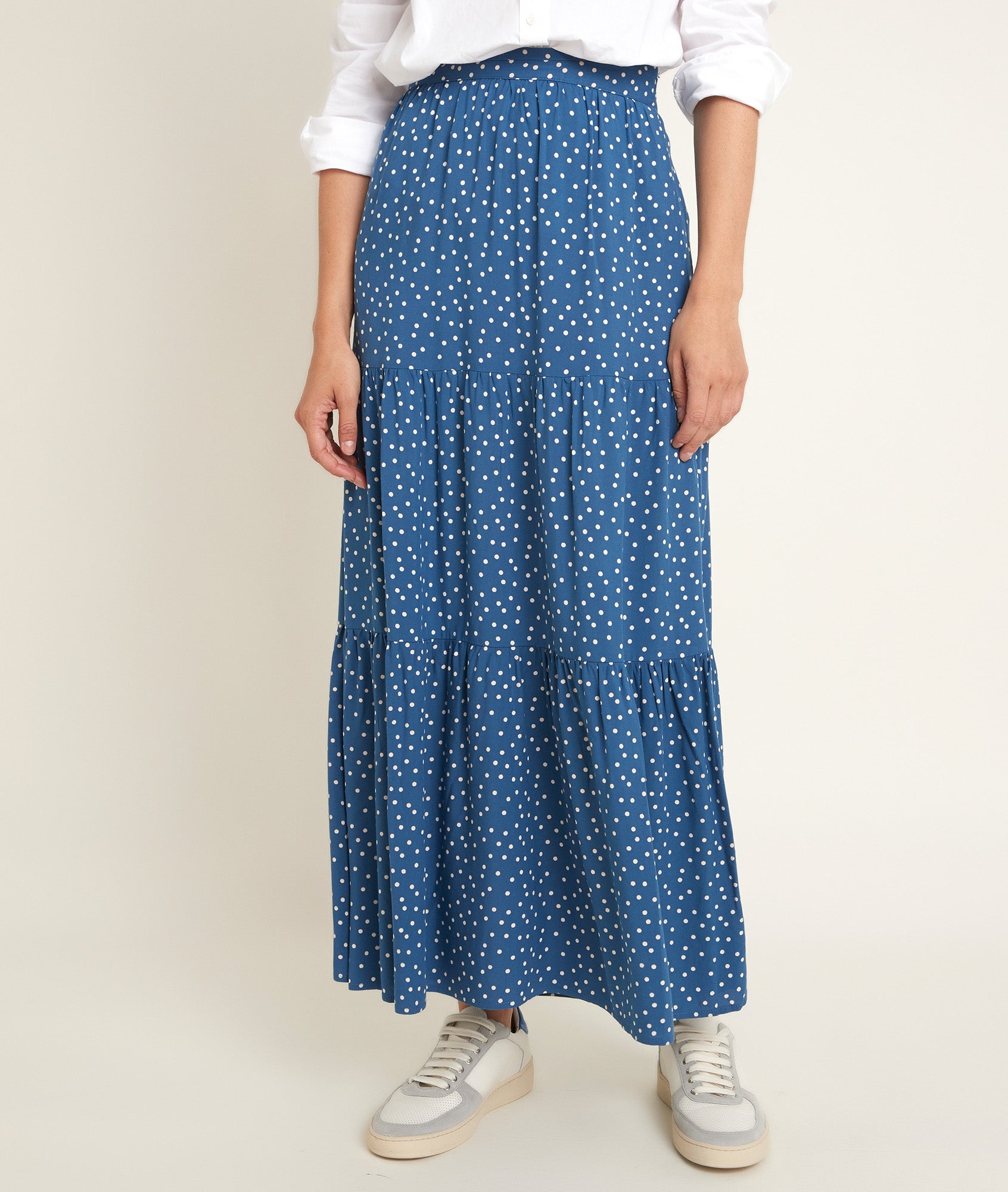Jupe longue à pois Galila Faume - seconde main