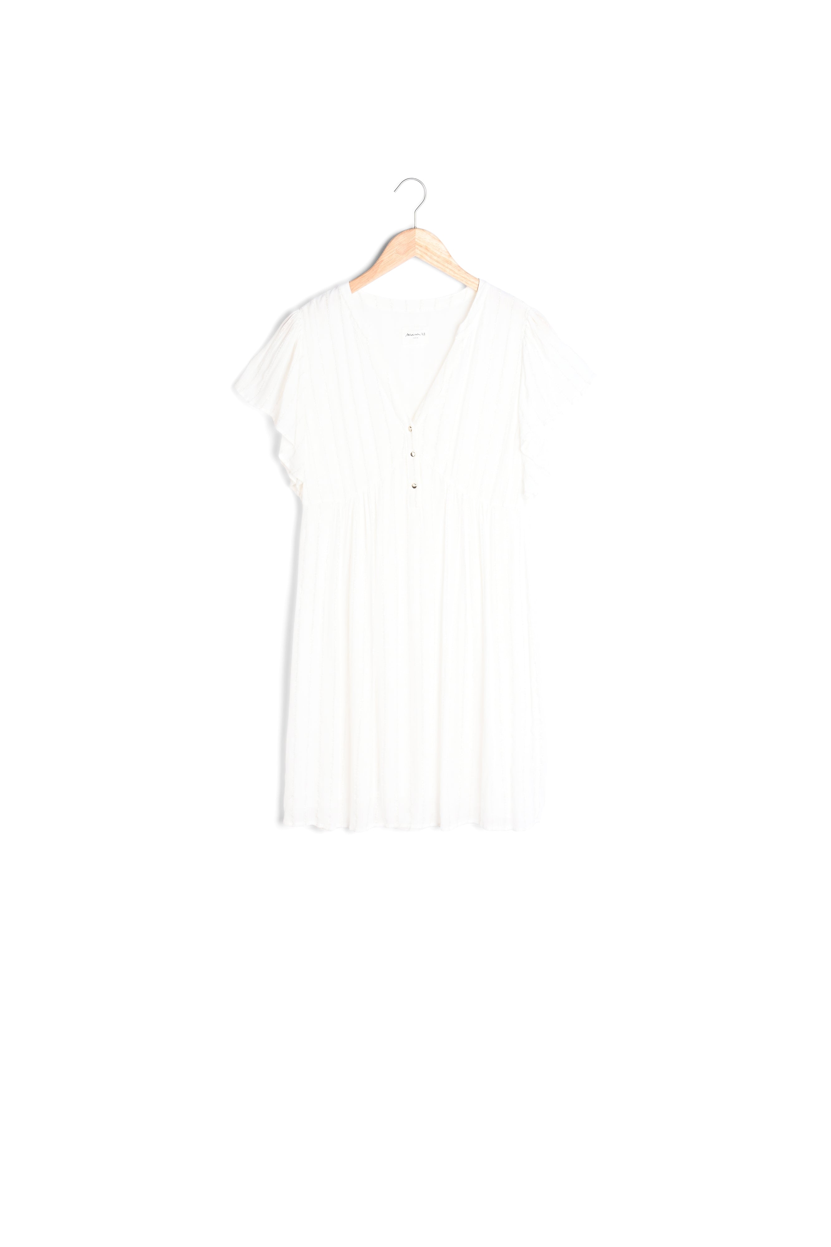 Robe trapèze écru Callo Faume - seconde main