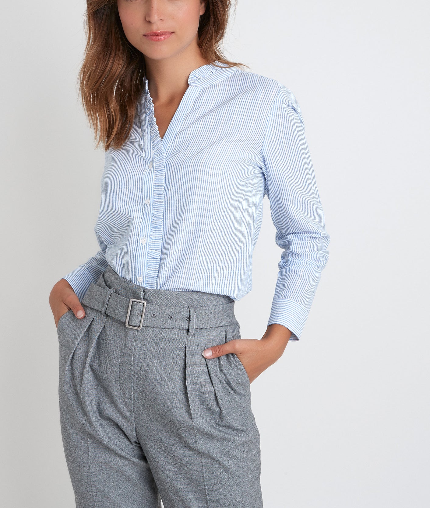 Chemise rayée Joyce Faume - seconde main