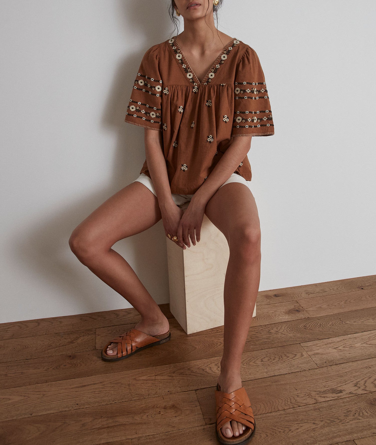 Blouse Tetris Faume - seconde main