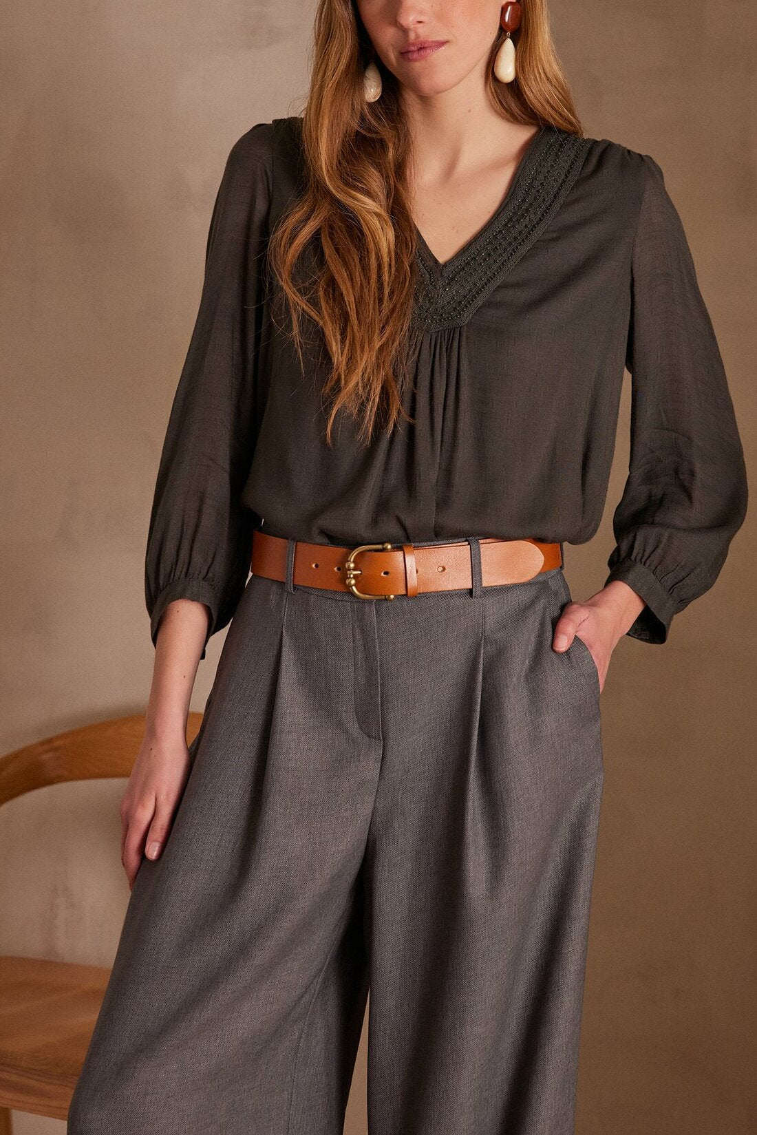 Blouse TAYLOR Faume - seconde main